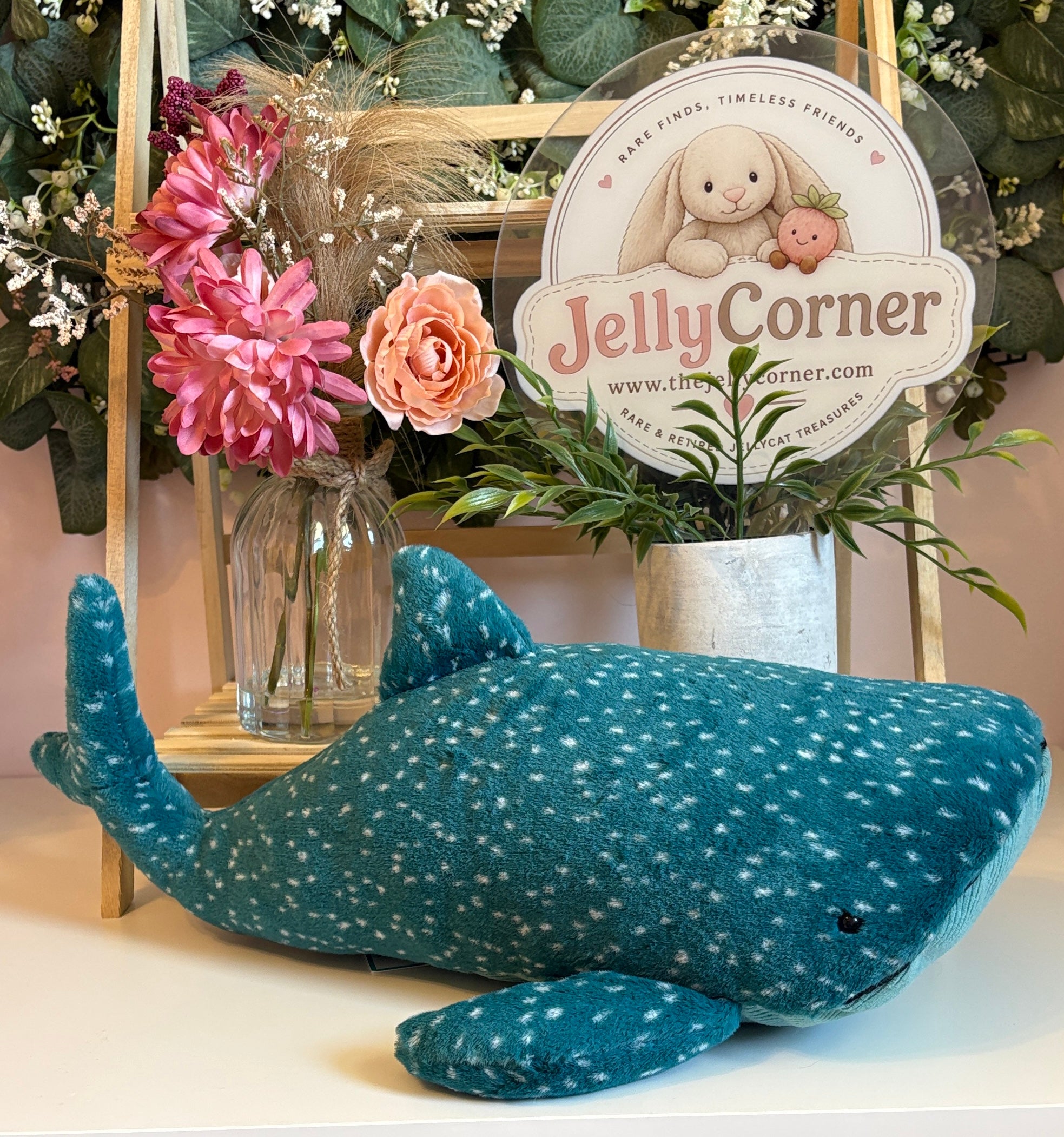 Jellycat Gobfrey Whale Shark