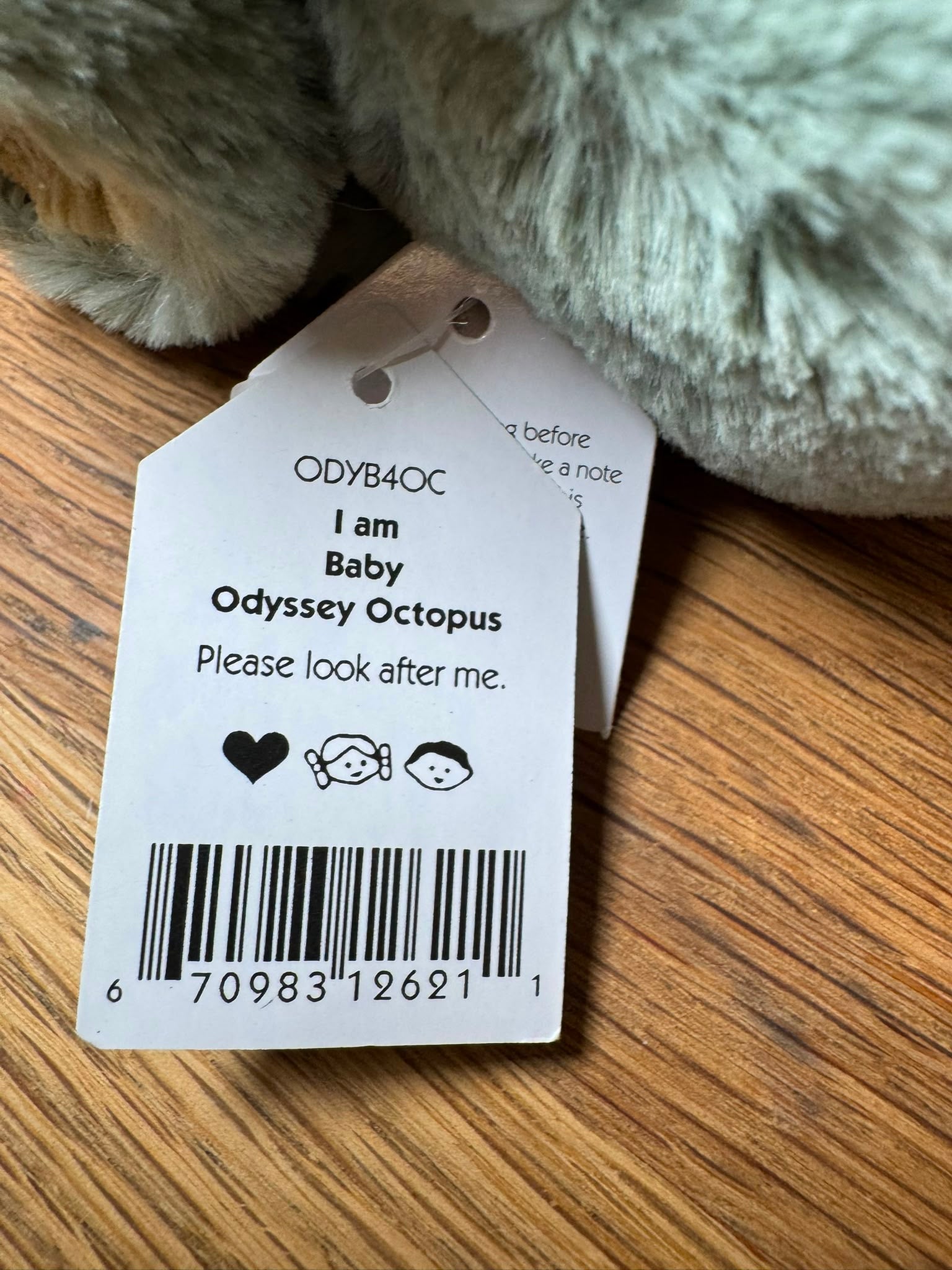 Jellycat Baby Odyssey Octopus