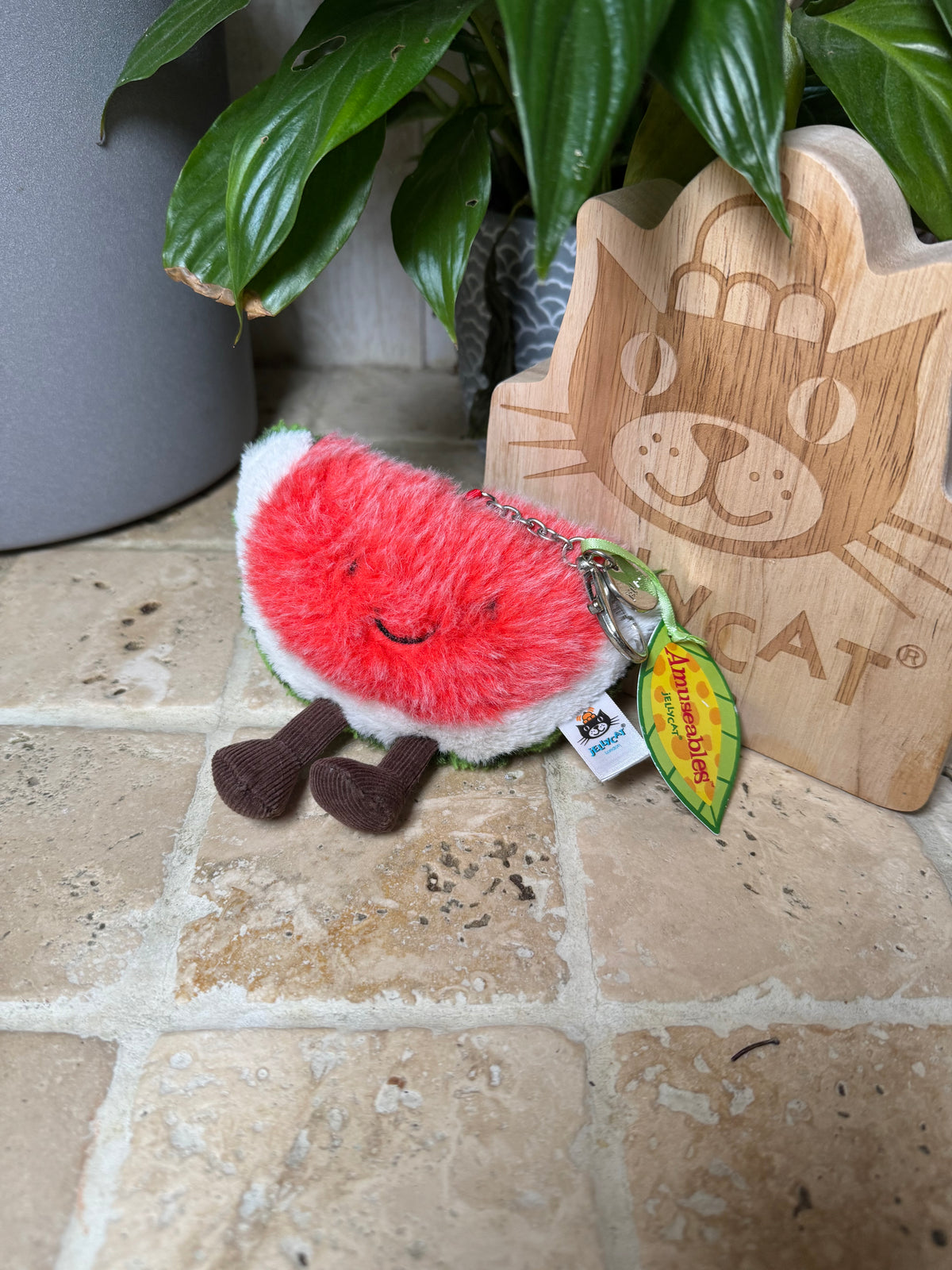 Jellycat Amuseable Watermelon Bag Charm