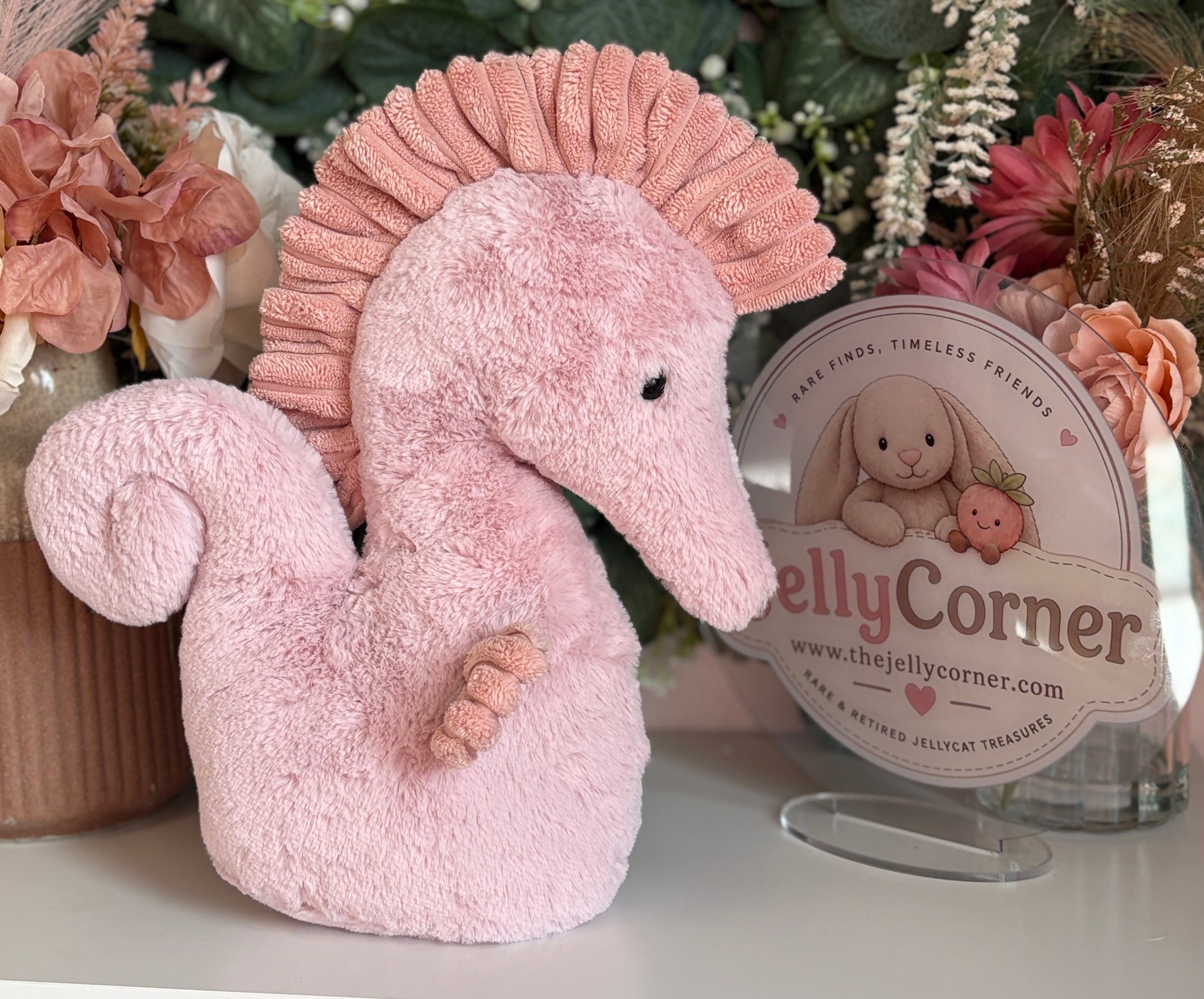 Jellycat Sienna Seahorse Medium