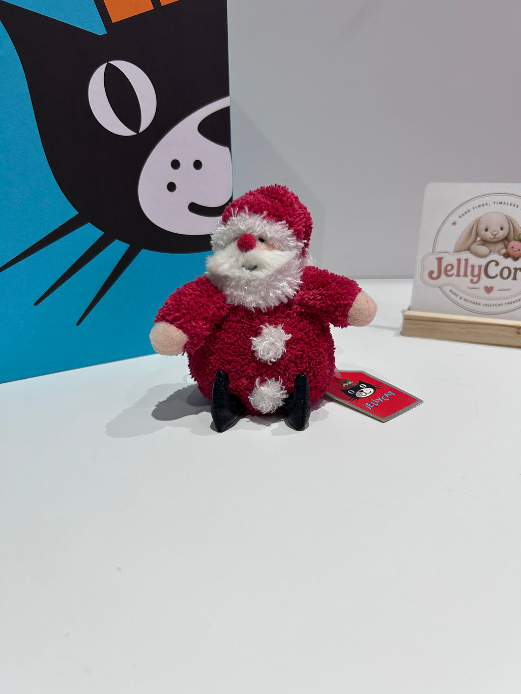 Jellycat Poloneck Peeker Father Christmas