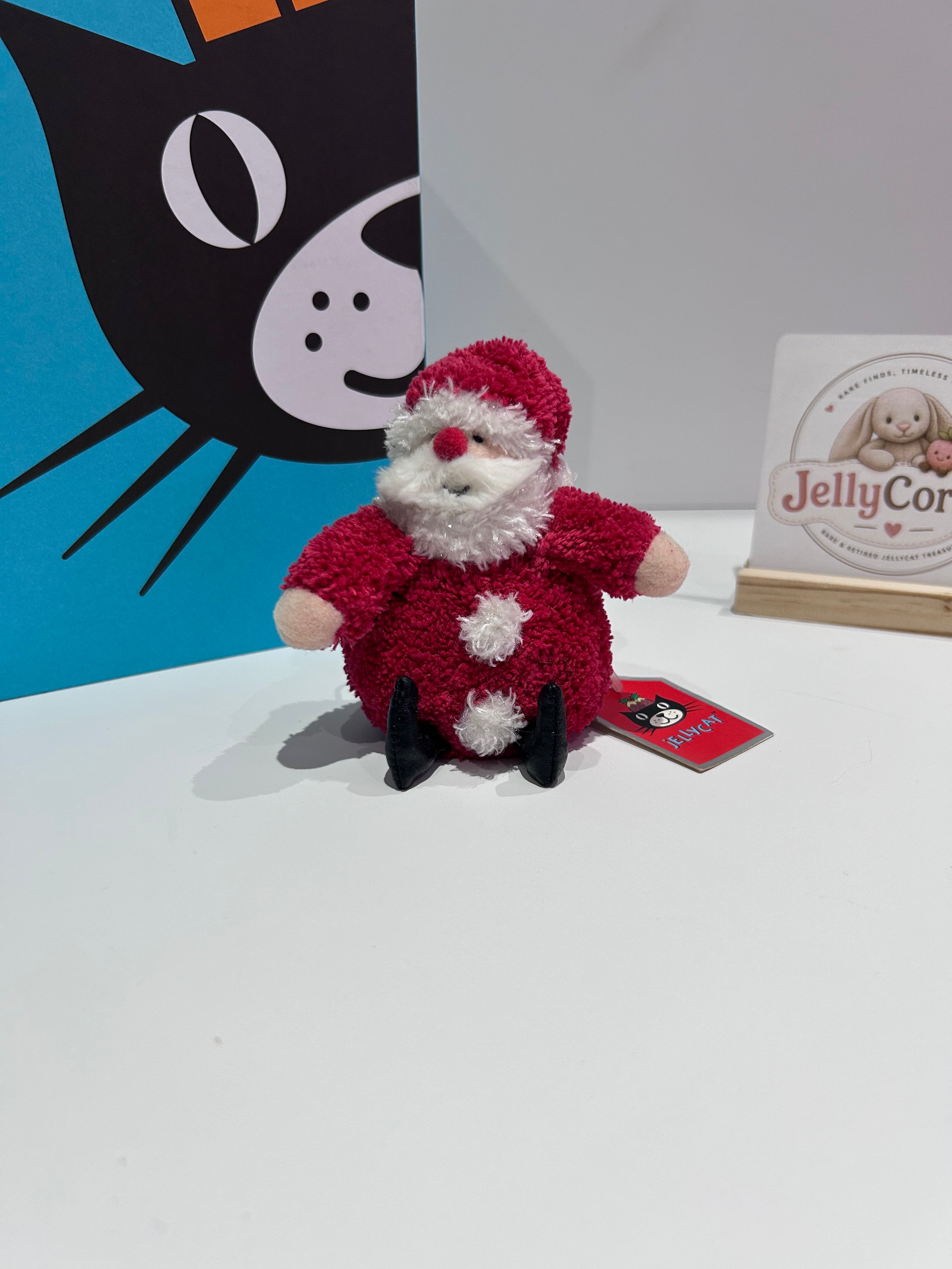 Jellycat Poloneck Peeker Father Christmas