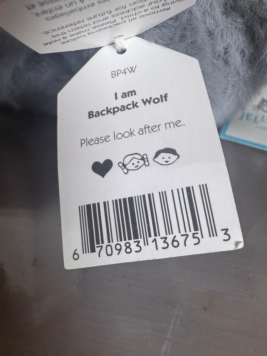 Backpack Wolf
