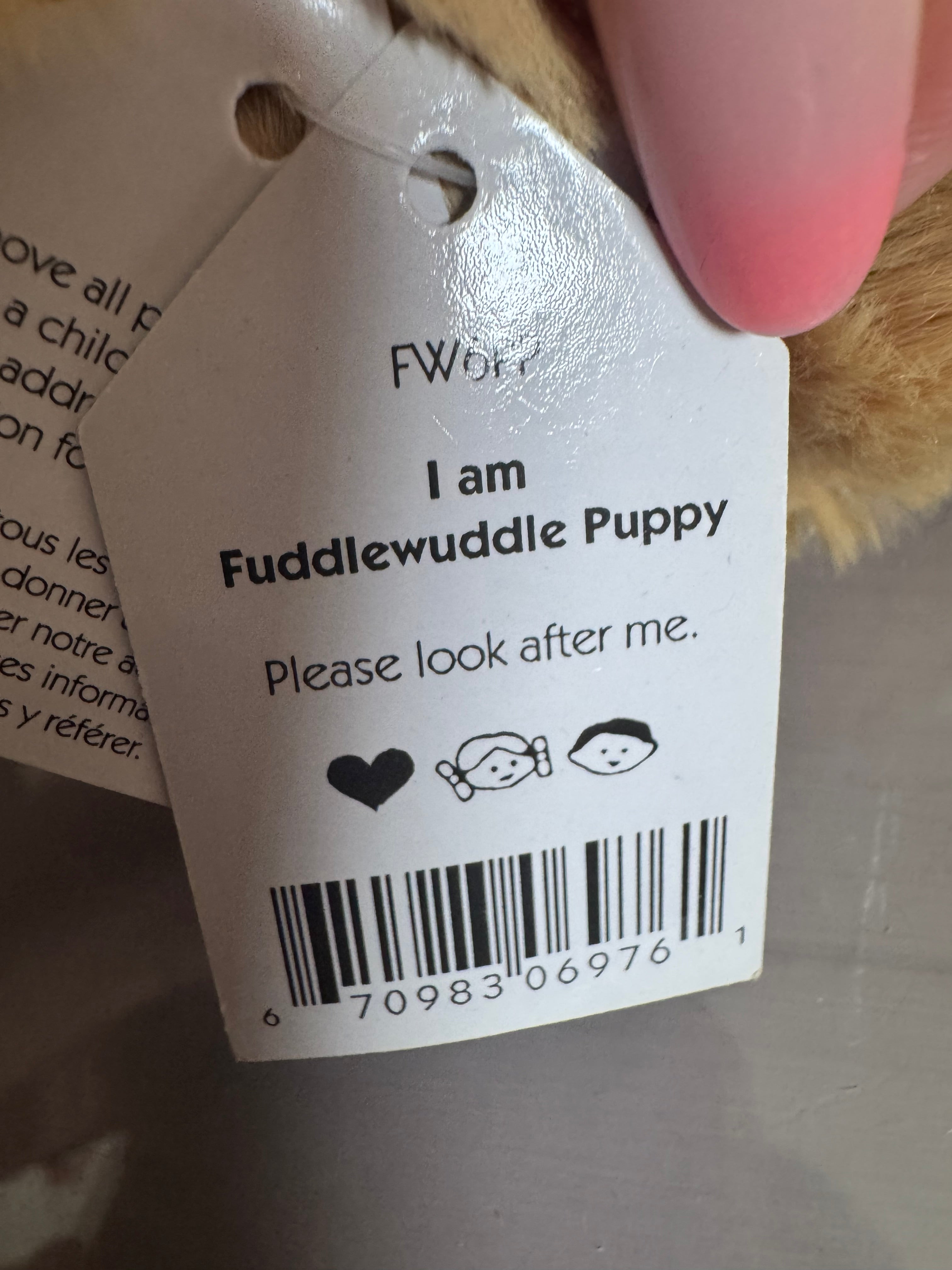 Jellycat Fuddlewuddle puppy