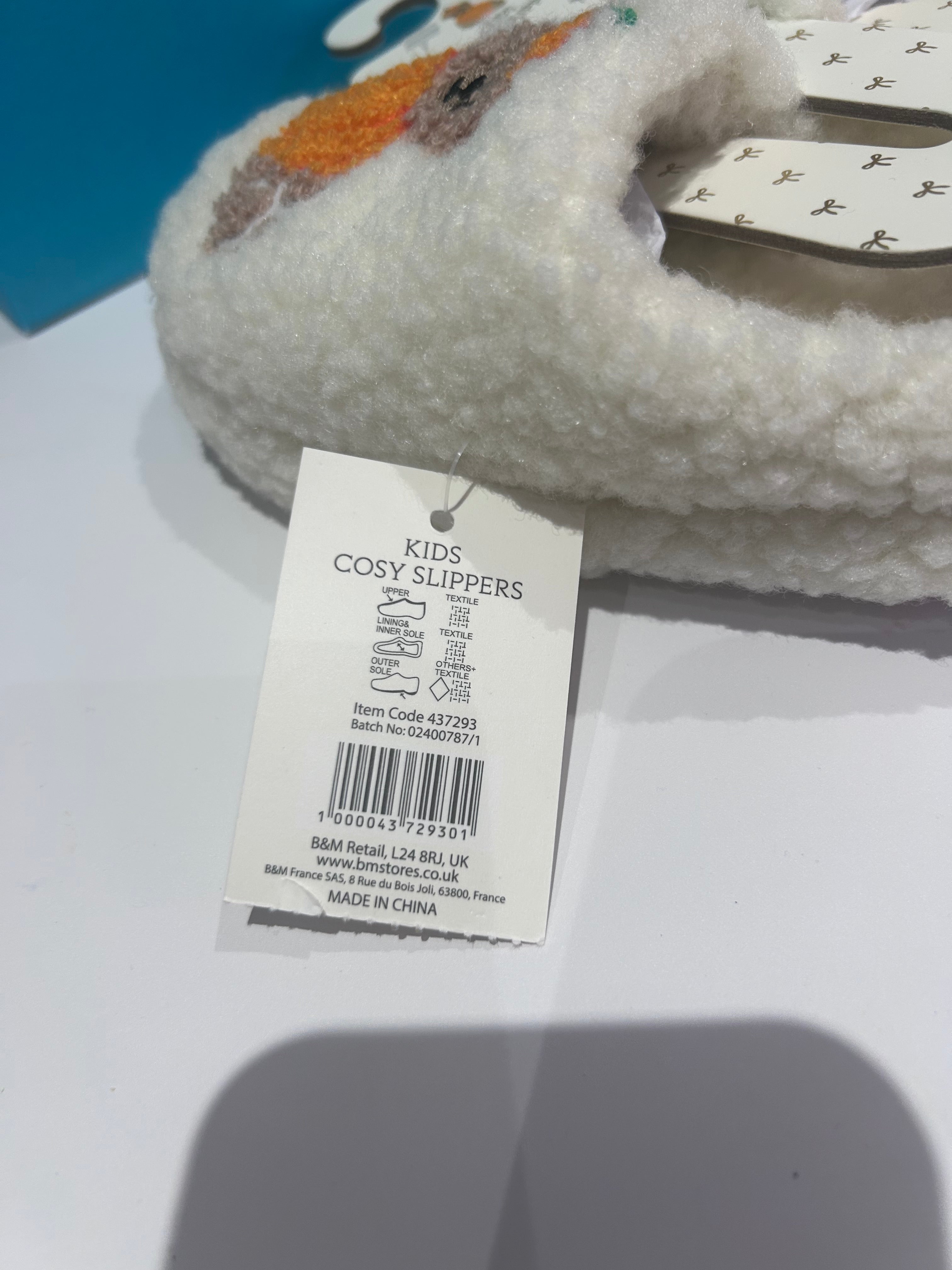Cosy Pumpkin Bart Inspired Slippers - kids 8-9 uk