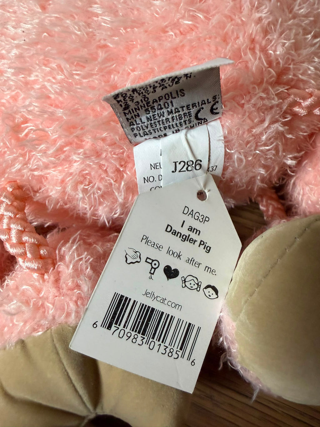 Jellycat Dangler Pig - BNWT