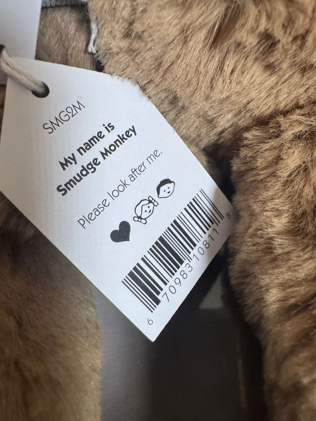 Jellycat Smudge Monkey