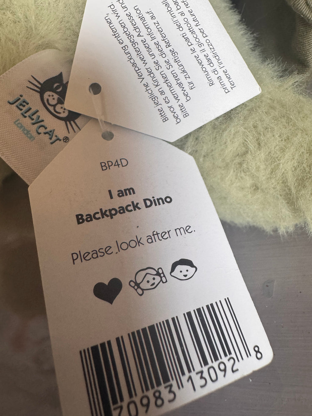 Backpack Dino