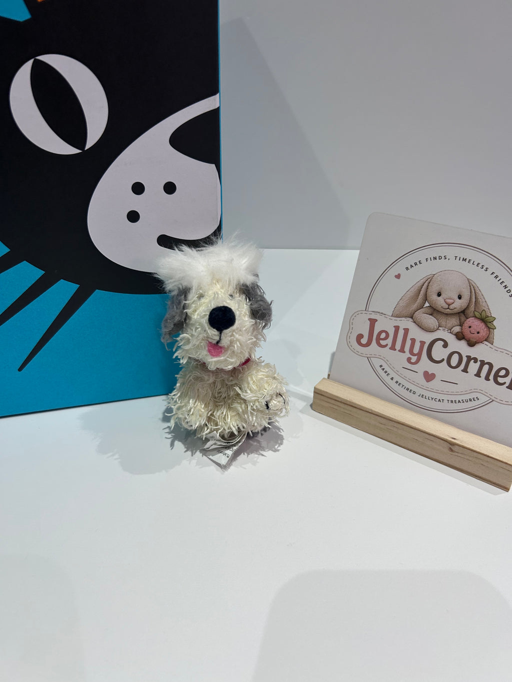Jellycat Sheepdog Finger Puppet