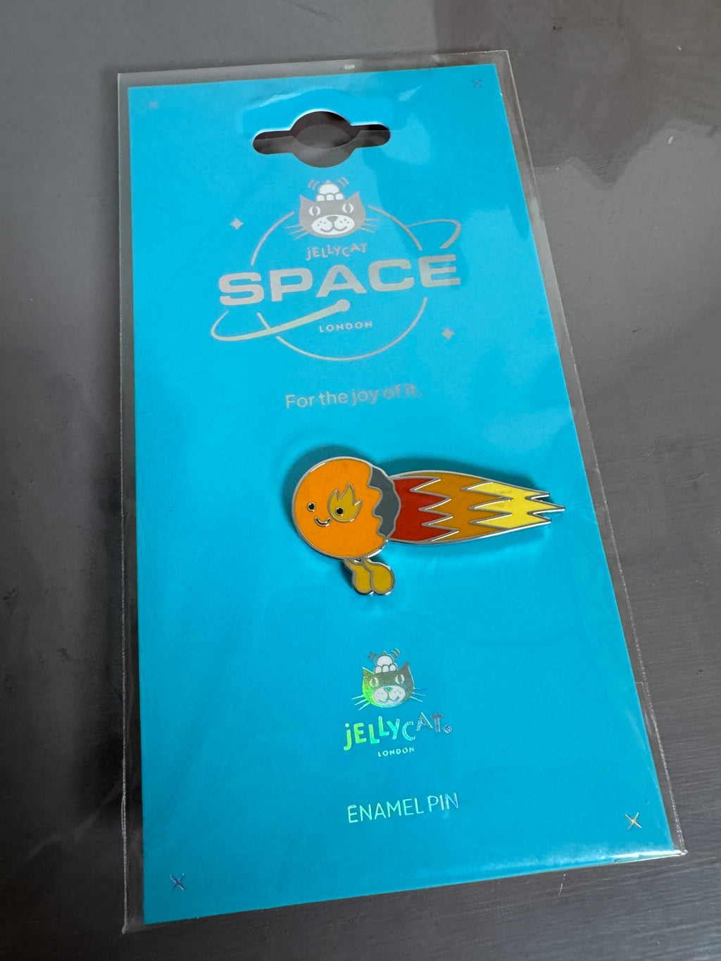 Space Korea Jellycat Comet Universe Exclusive enamel pin