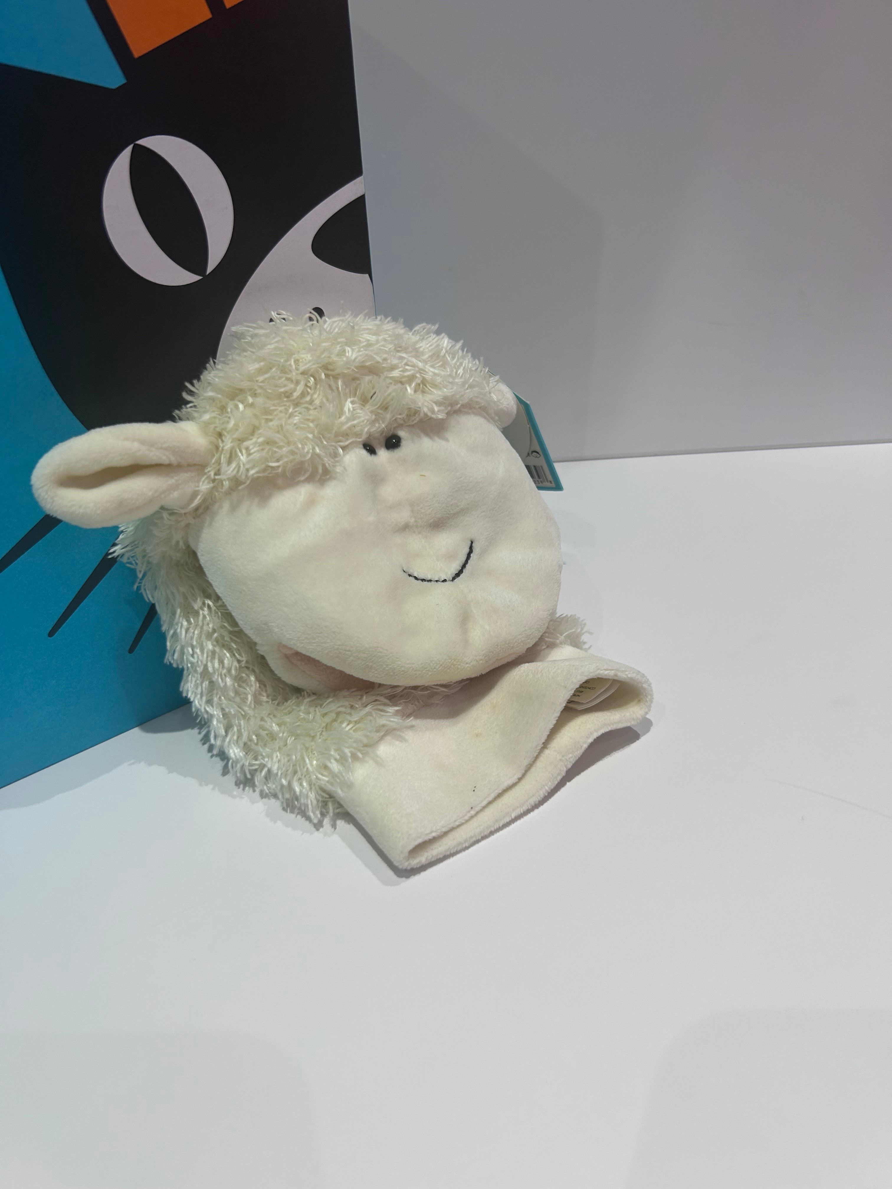 Jellycat Babbler Sheep Hand Puppet - Misprinted label // no sound