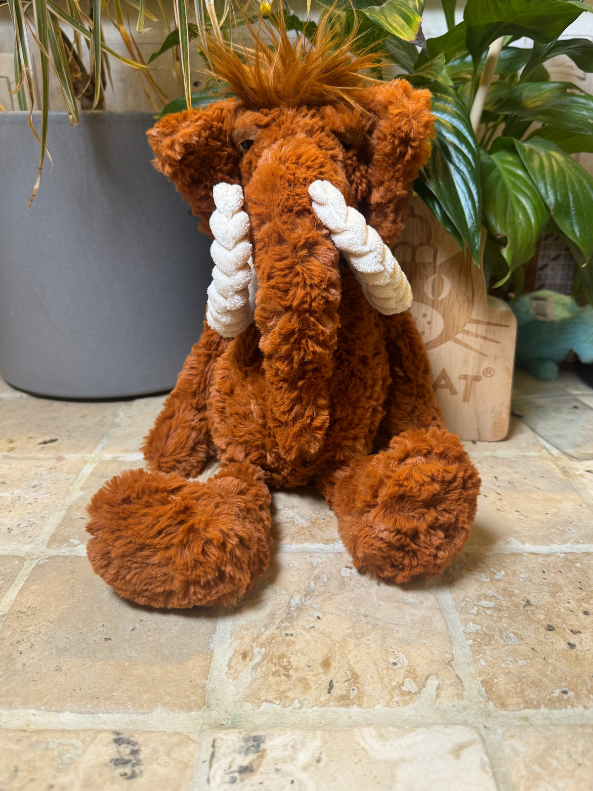 Jellycat Furryosity woolly Mammoth