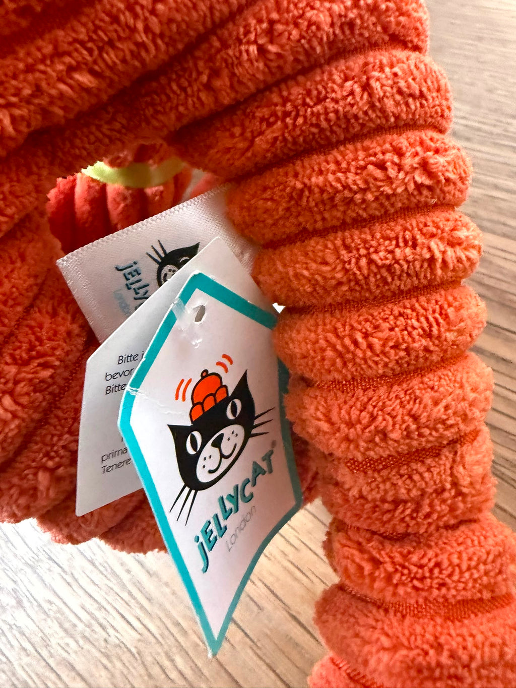 Jellycat Cordy Roy Baby Fox Spiral Activity Toy
