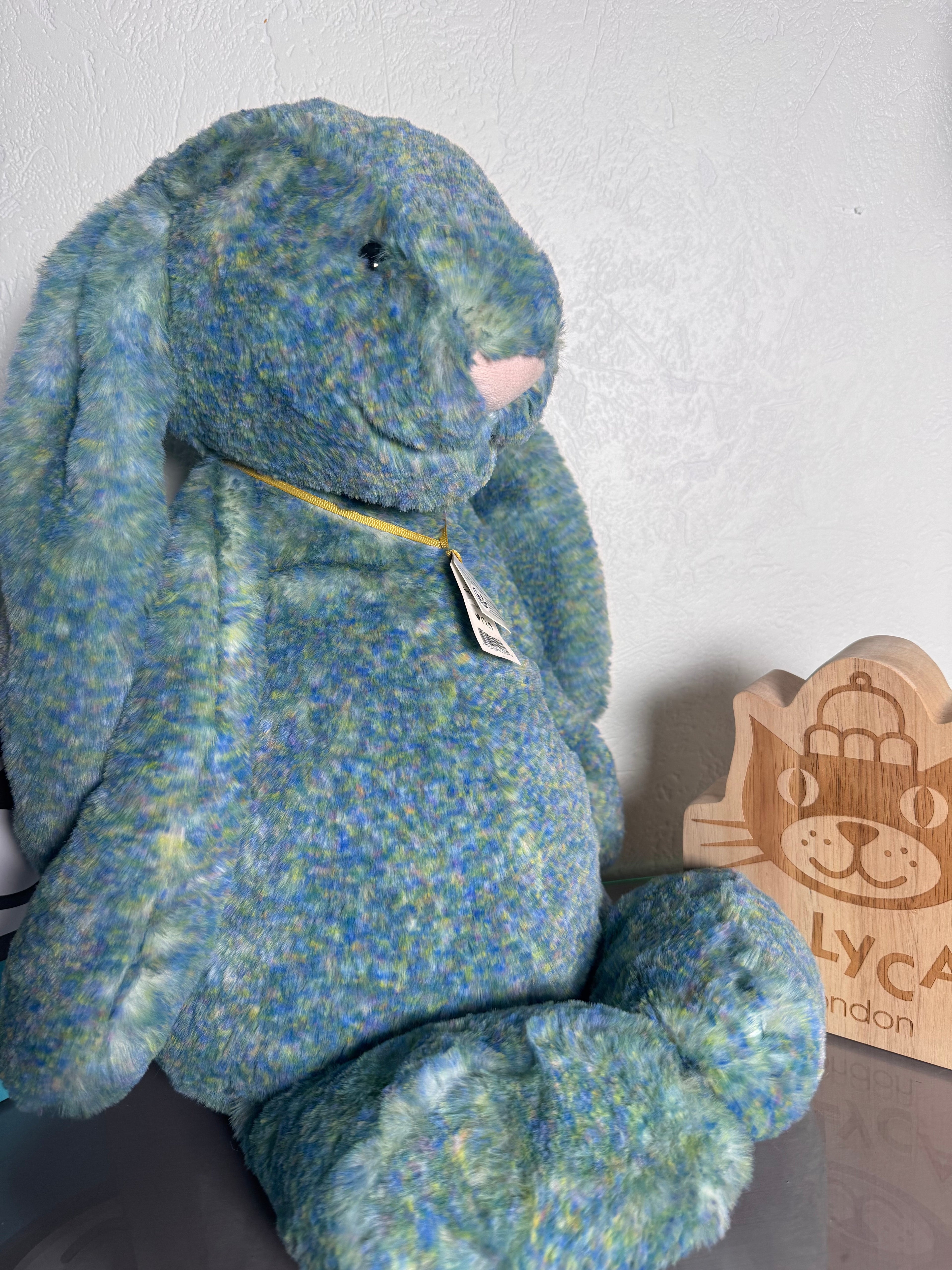 Big Bashful Luxe Bunny Azure
