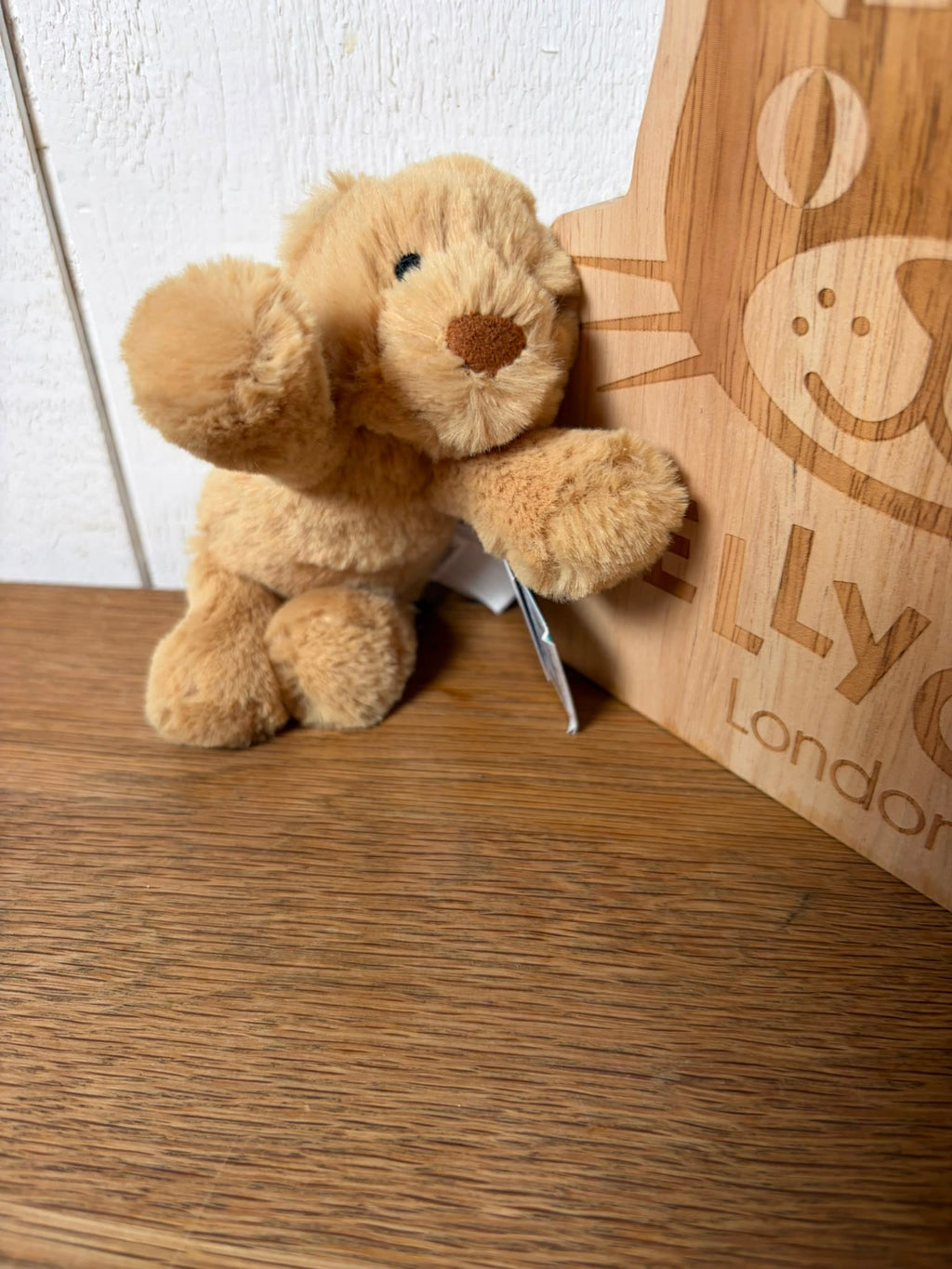 Jellycat Smudge Bear Bag Charm