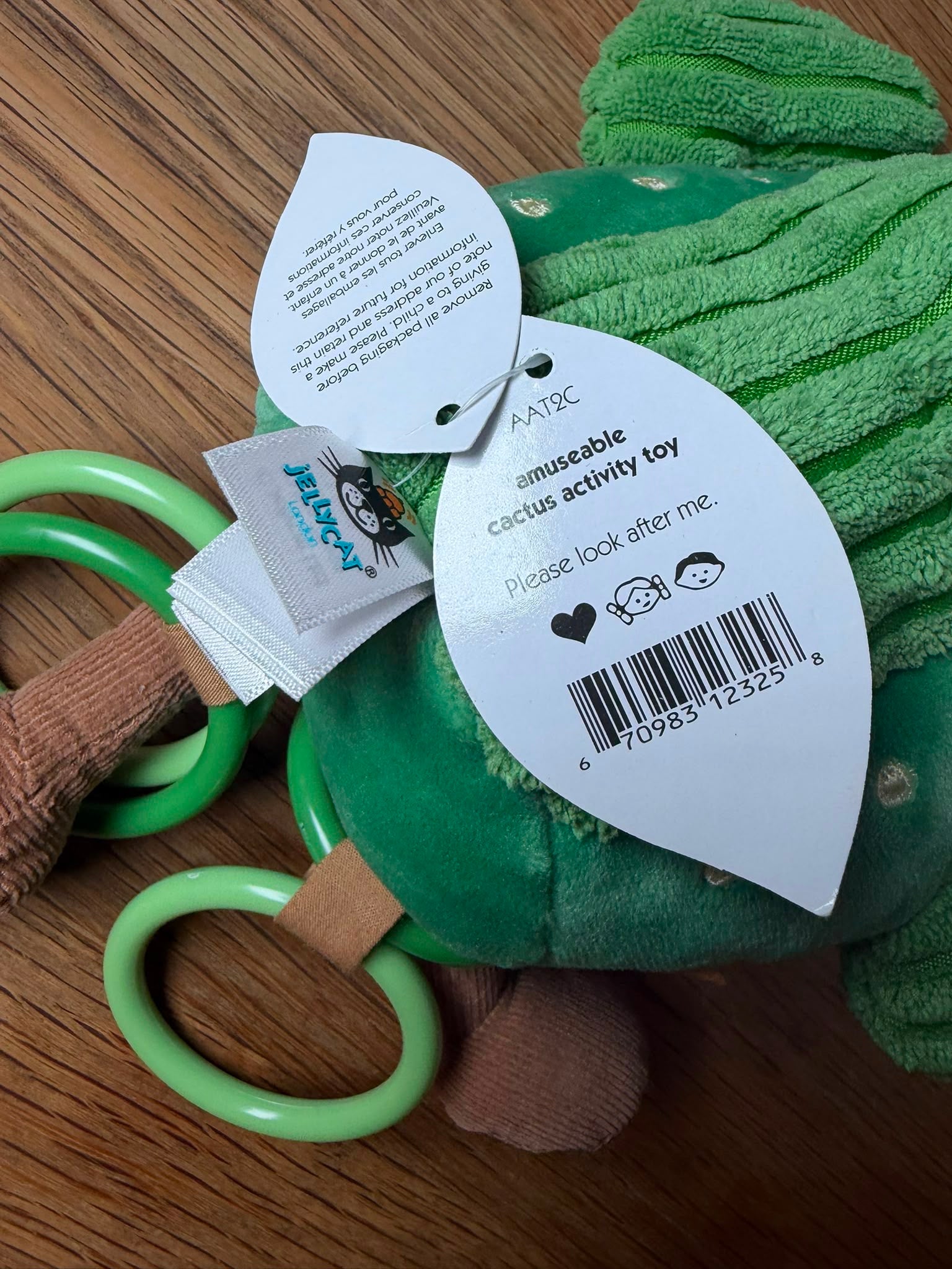 Jellycat Amuseable Cactus Activity Toy