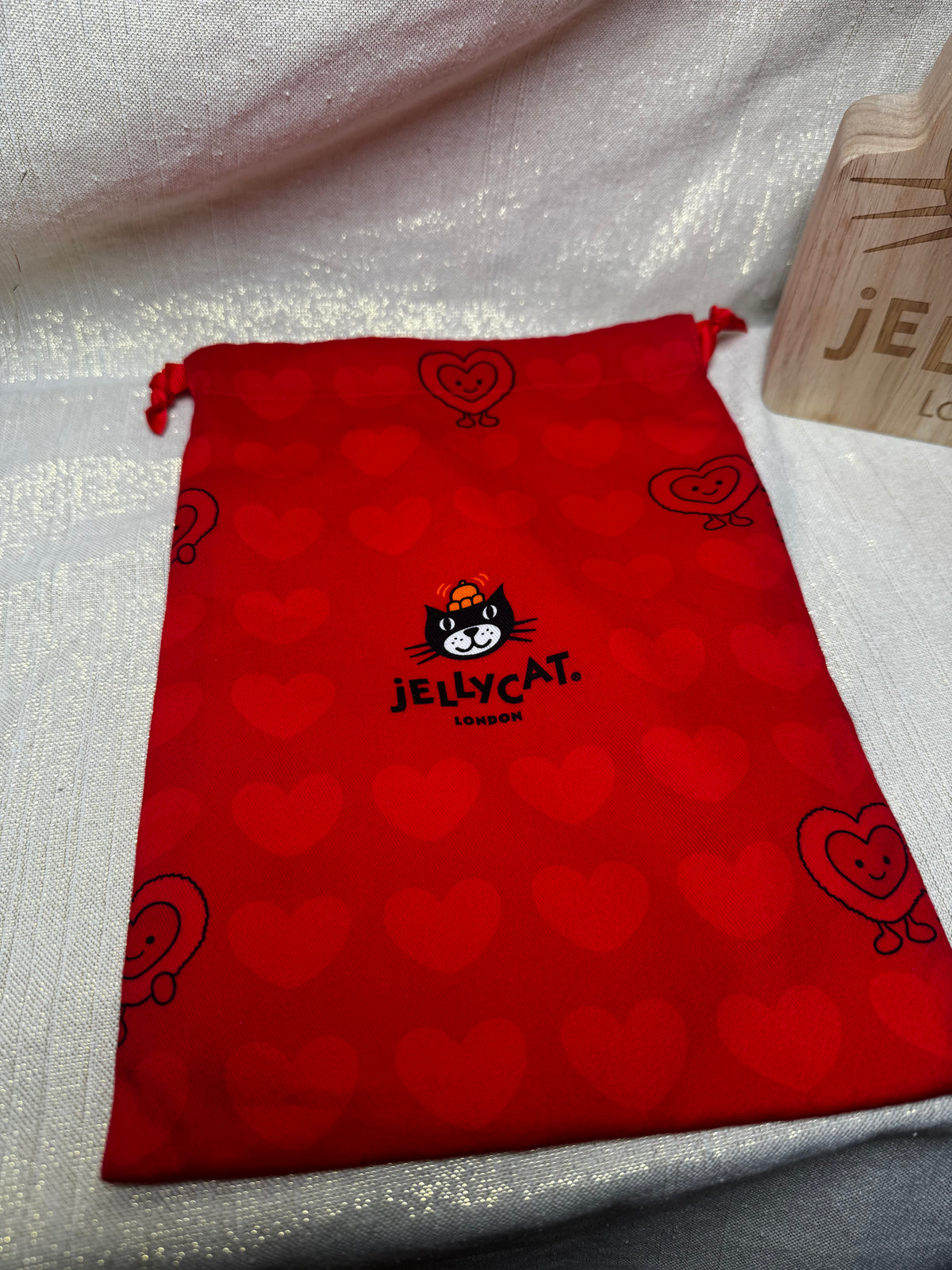 Jellycat 2025 Valentines Dust Bag - Small