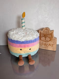 Amuseables Large Rainbow Birthday Cake