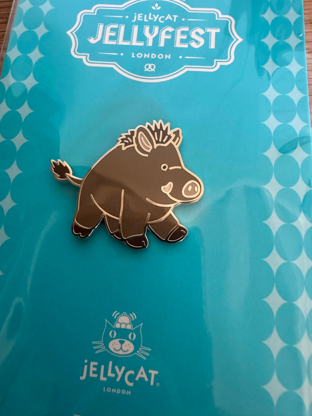 Jellycat Zsazsa Boar Pin | Jellyfest Berlin Exclusive