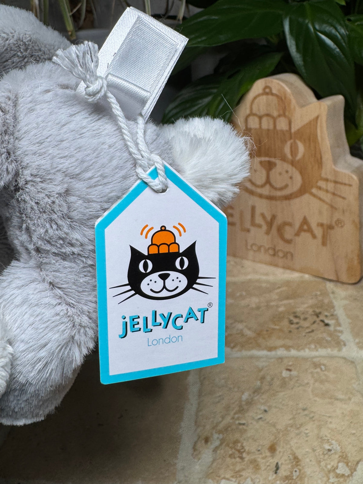 Jellycat Bashful Silver Bunny Soother