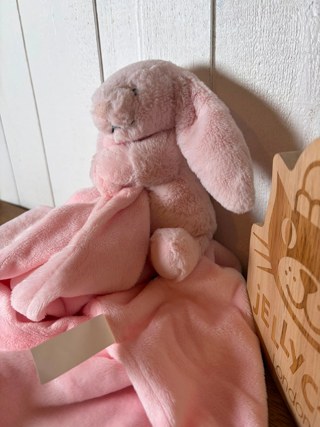 Jellycat Baby Pink Bunny Blanket - Never released