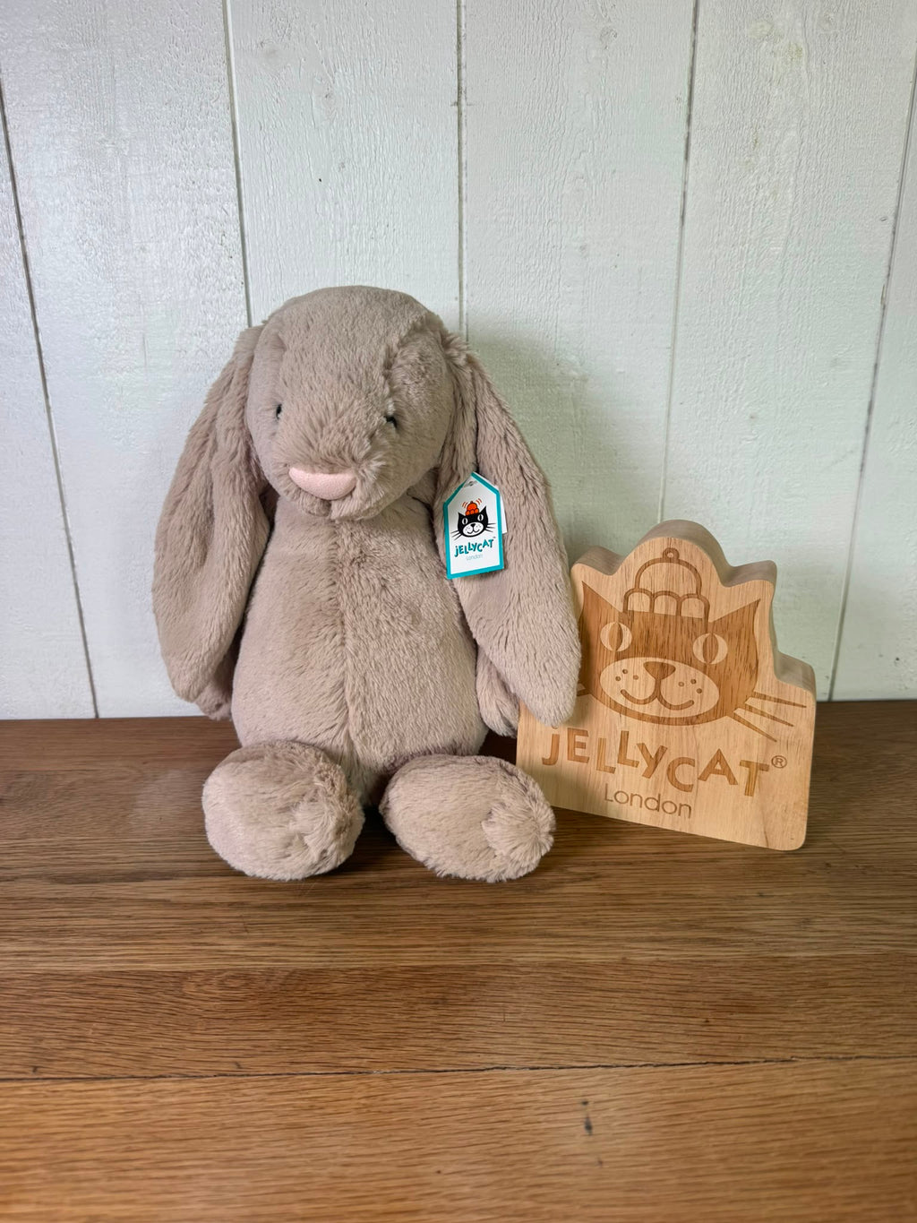 Jellycat Large Beige Bunny - Paws