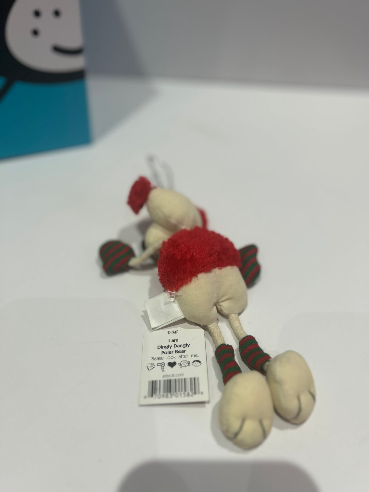 Jellycat Dingly Dangly Polar Bear | Red Tag