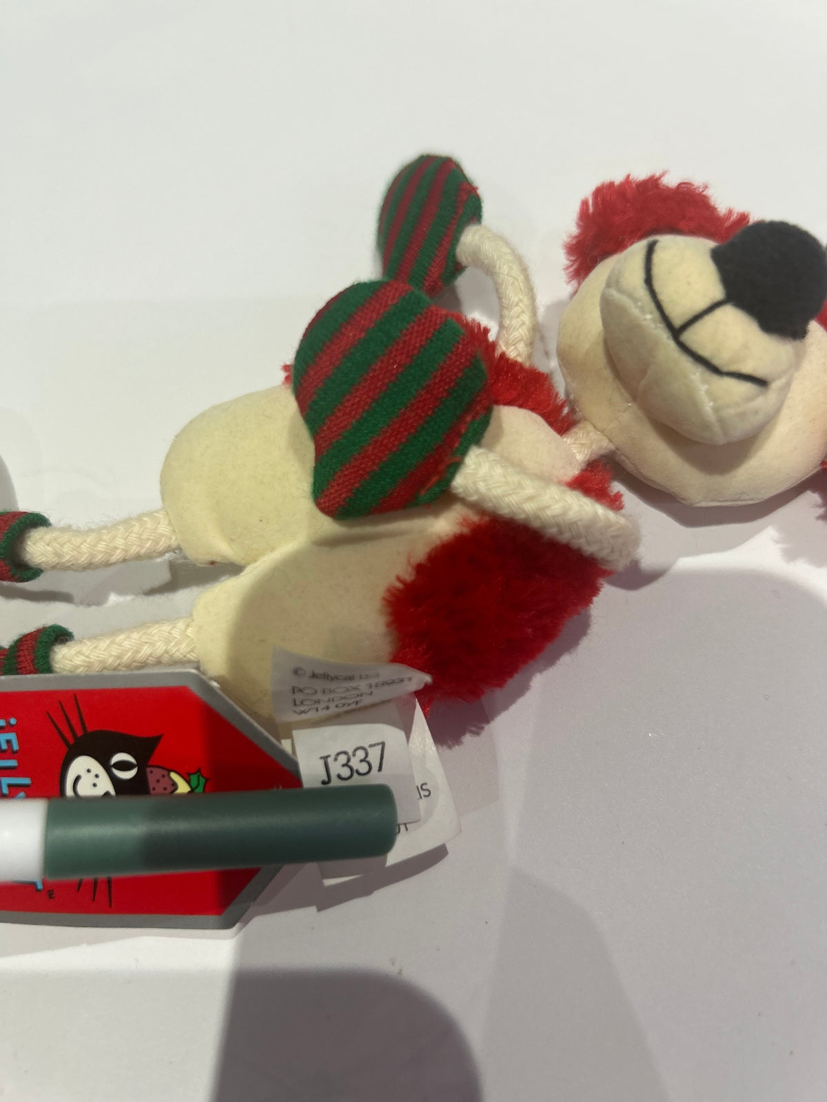 Jellycat Dingly Dangly Polar Bear | Red Tag