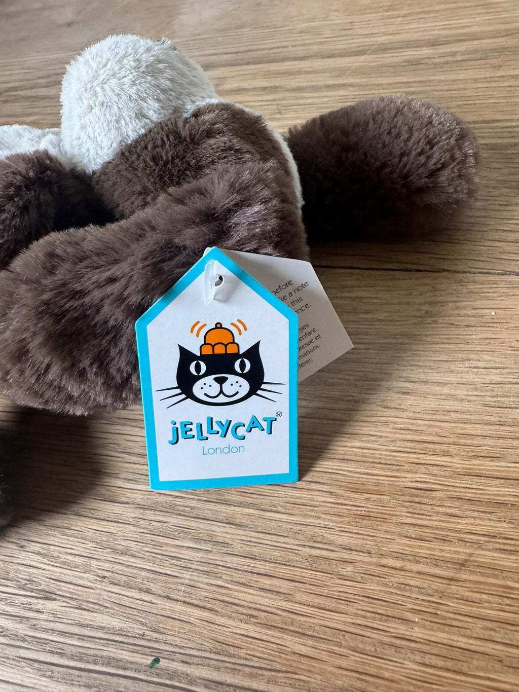 Jellycat Small Bashful Fudge Puppy & Book