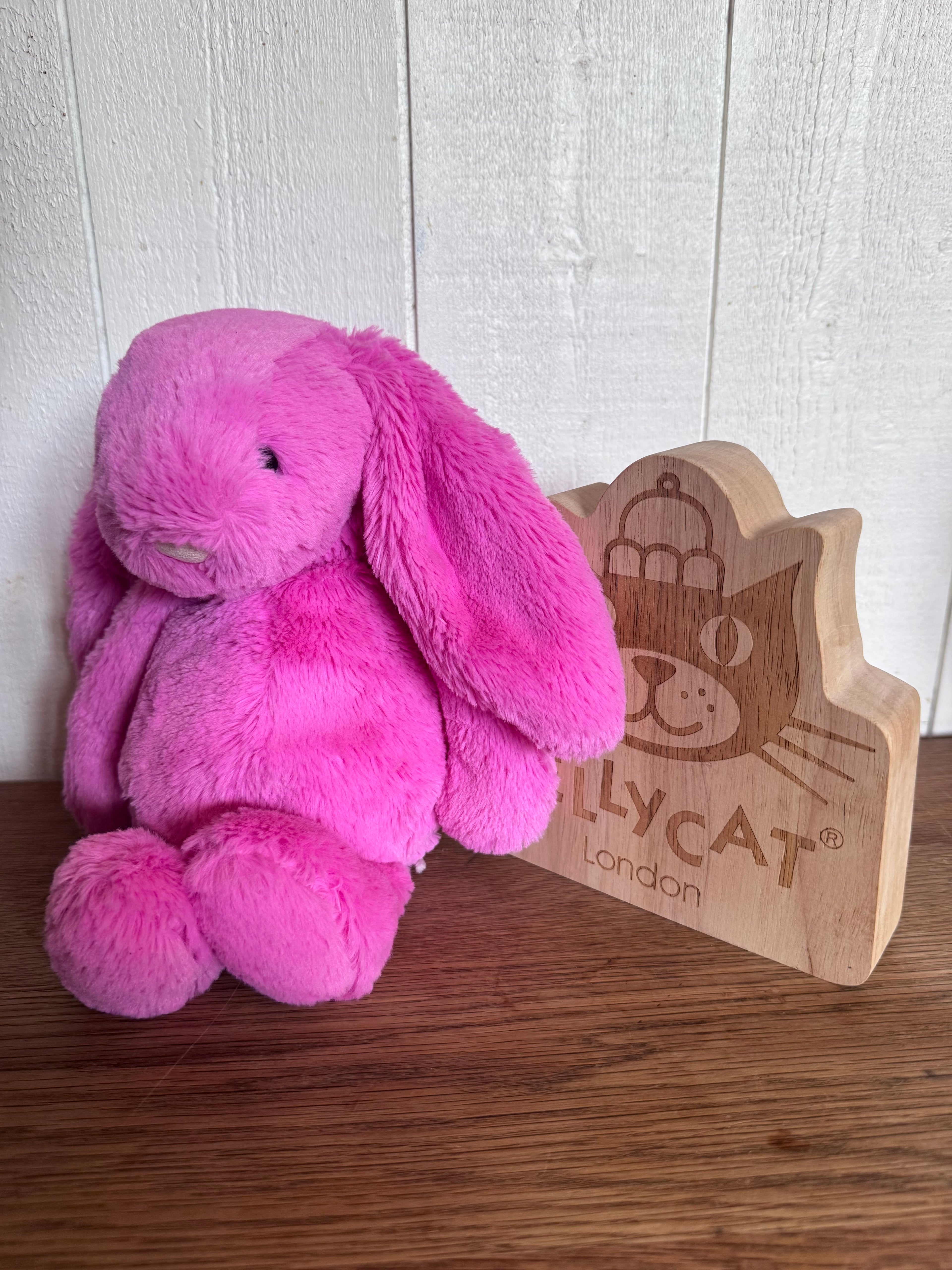 Medium Hot Pink Bunny