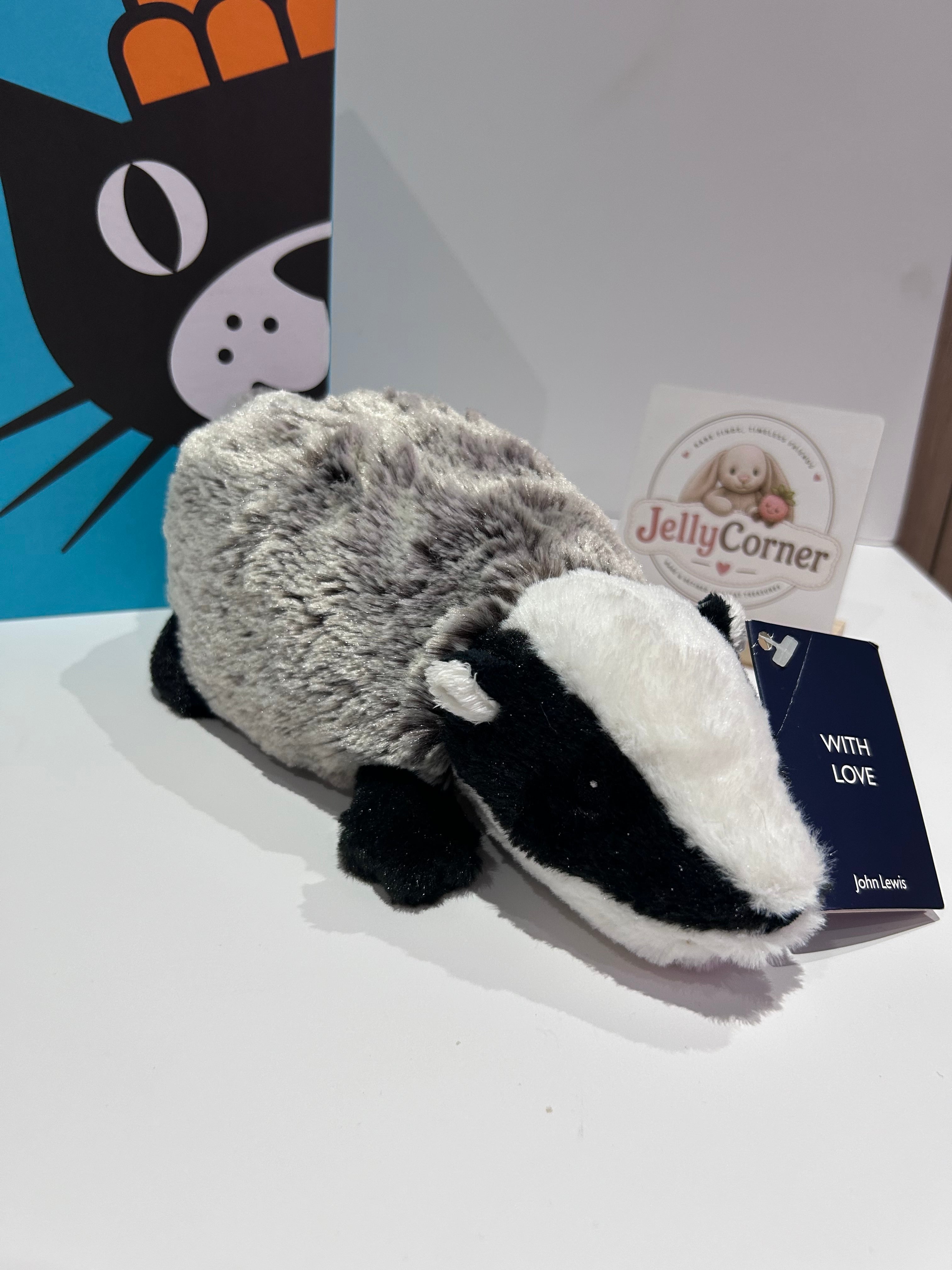 Jellycat x John Lewis Betsy Badger