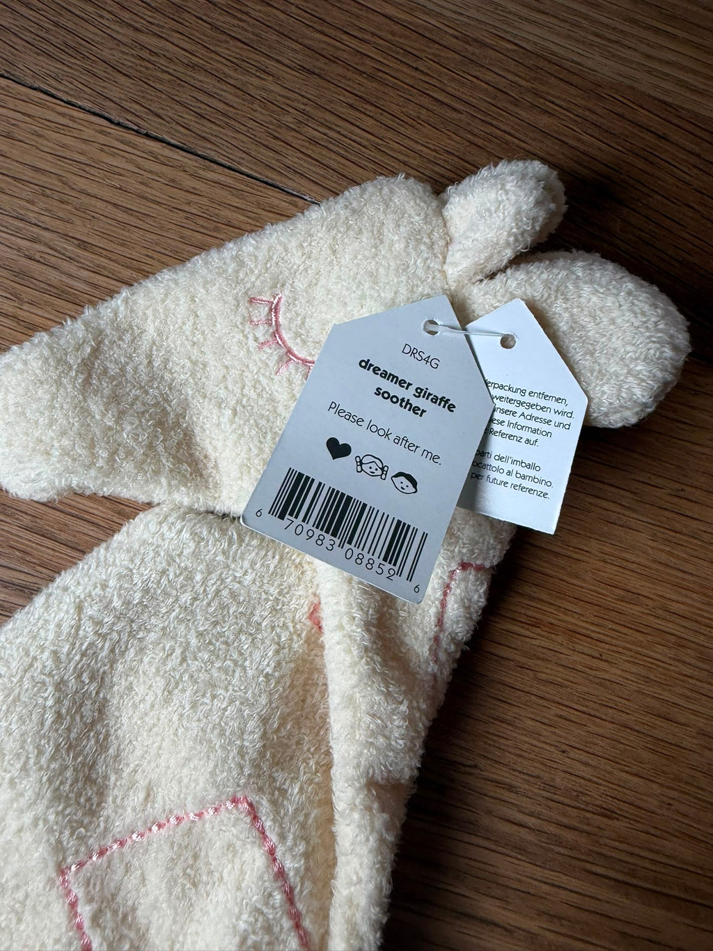 Jellycat Dreamer Giraffe Comforter