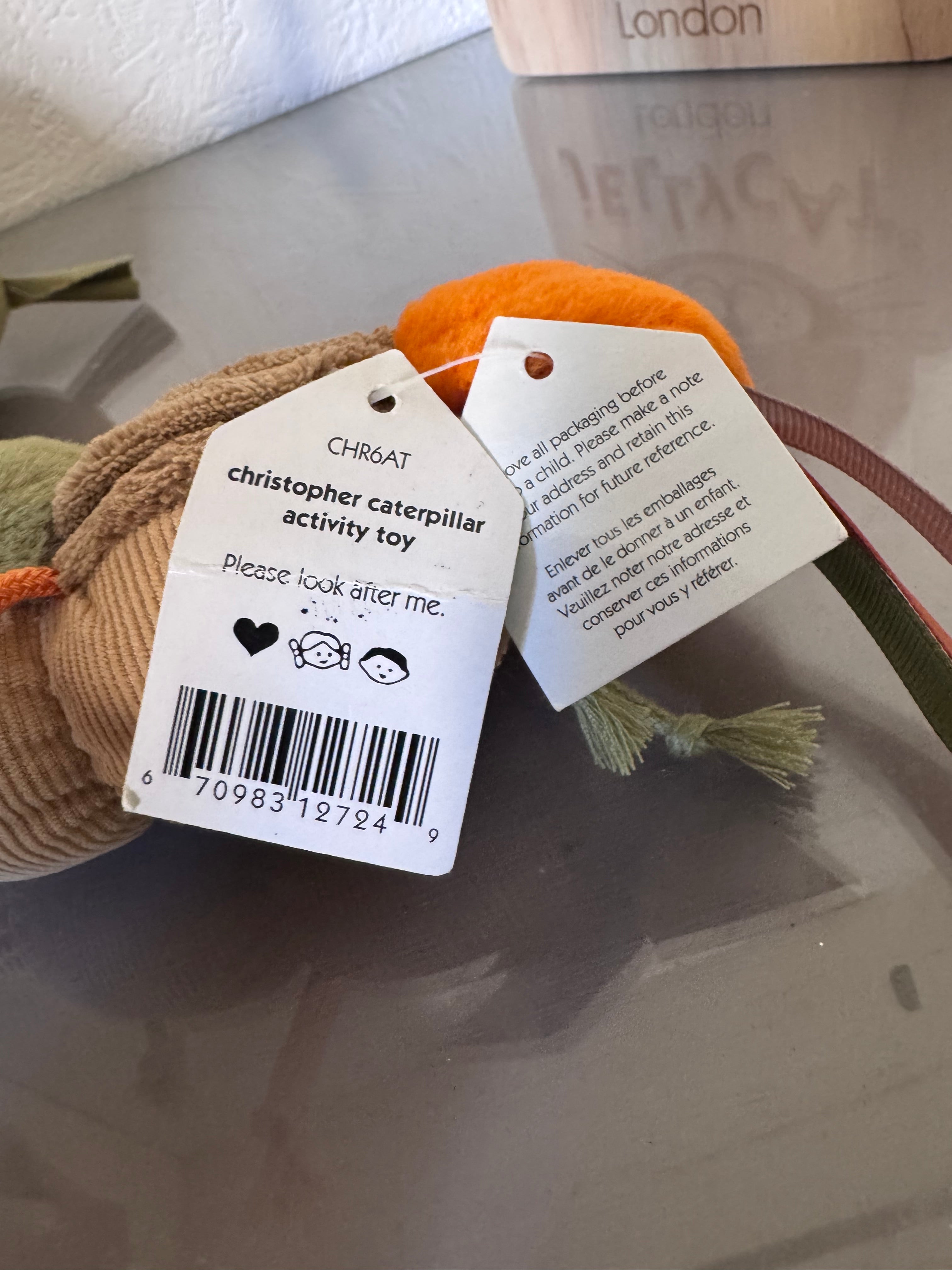 Christopher Caterpillar Activity Toy