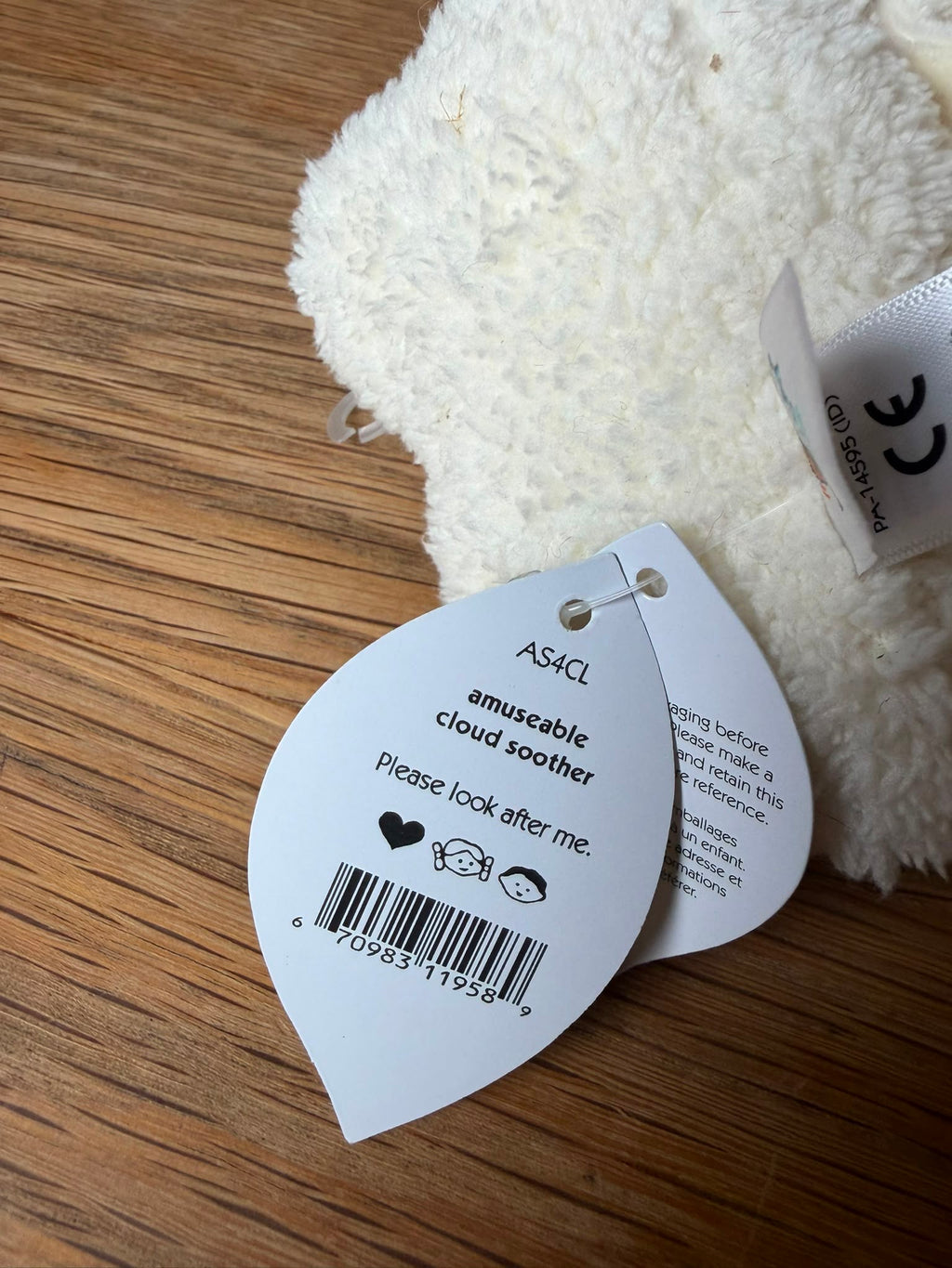 Jellycat Amuseable Cloud Soother- Original