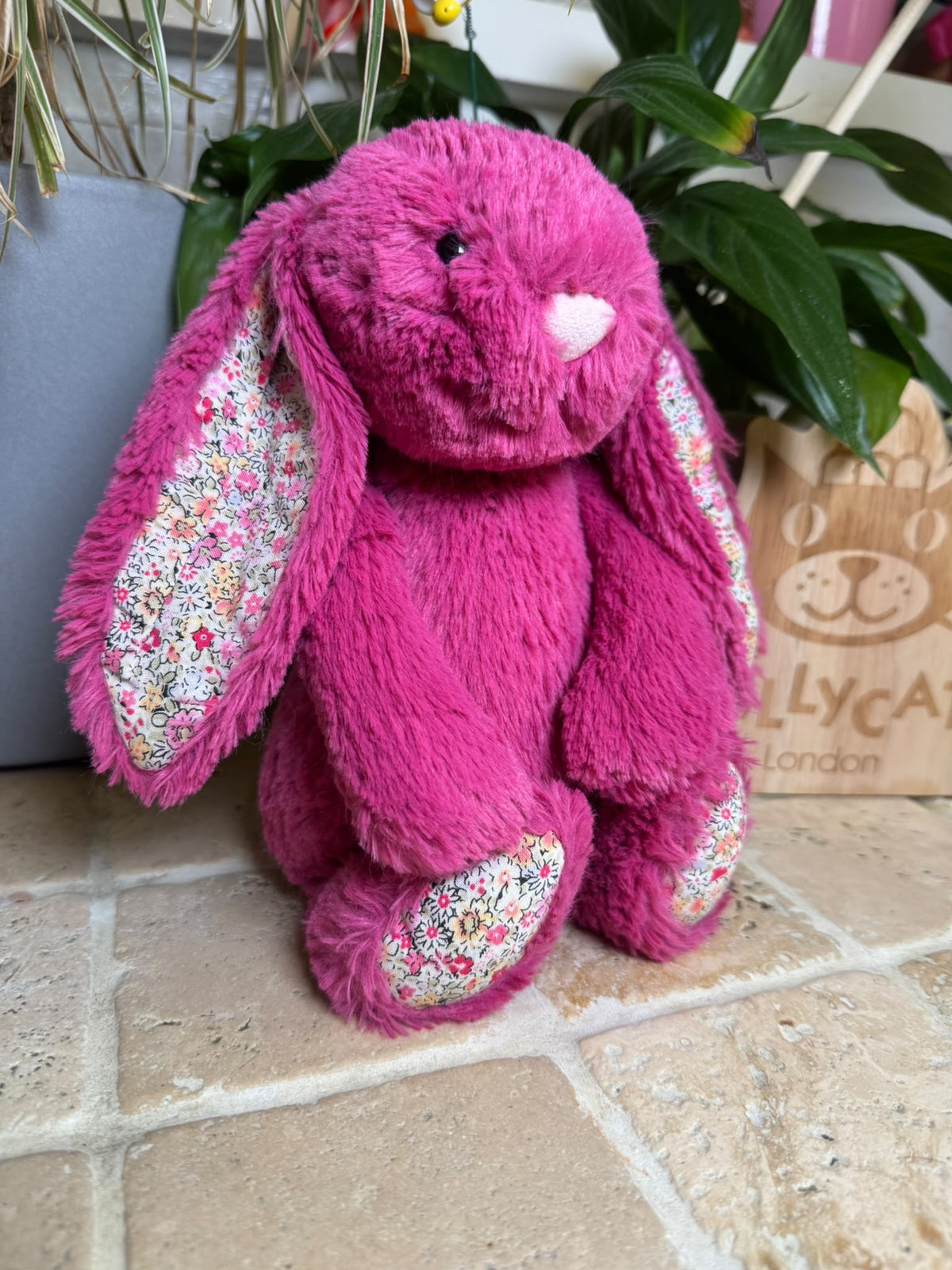 Jellycat Medium Rose Blossom Bunny || UK Exclusive