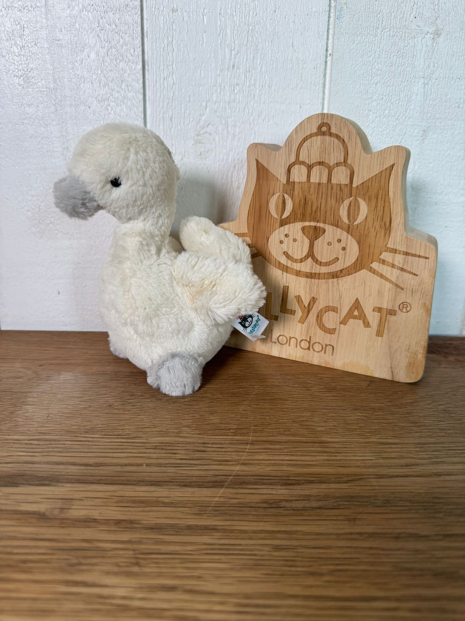 Jellycat Syllabub Swan - Grey