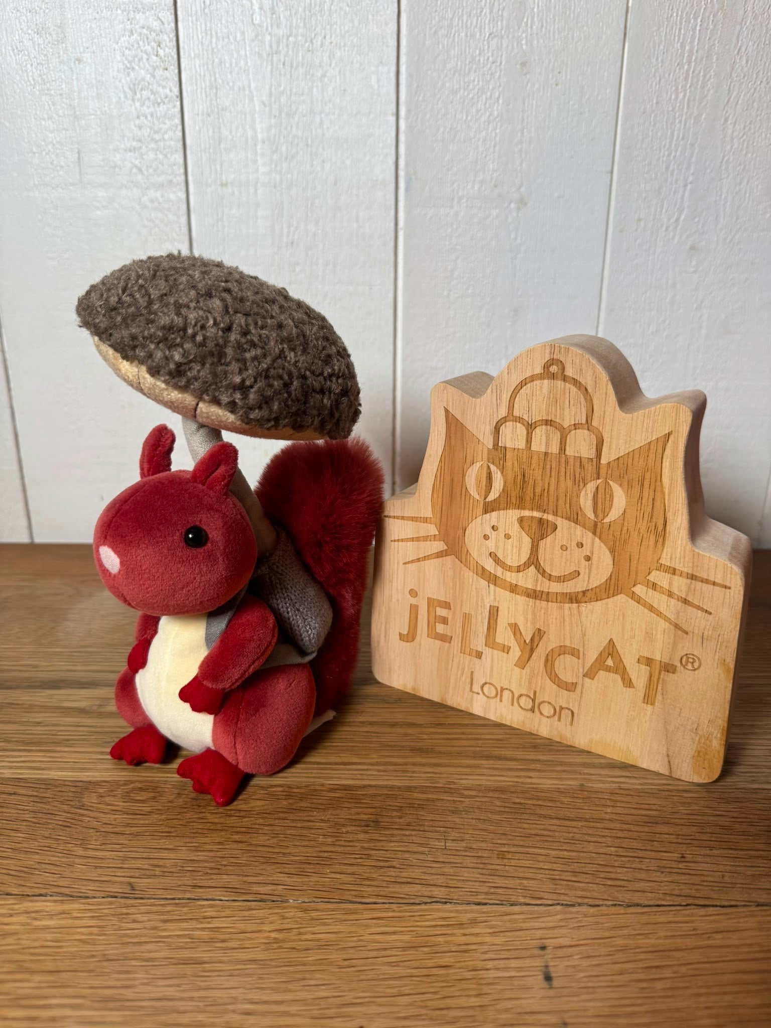 Jellycat Fungi Forager Squirrel