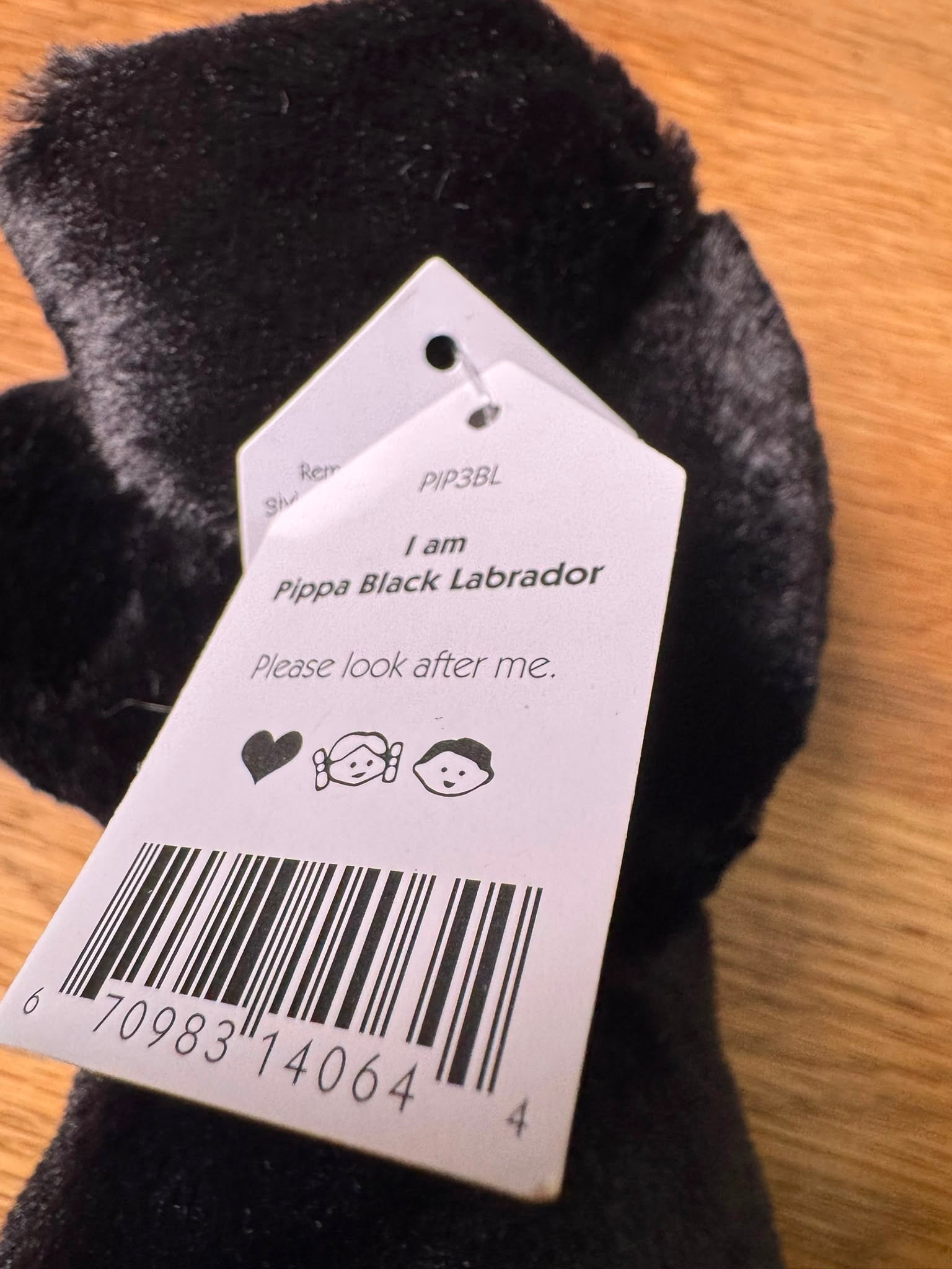 Jellycat Pippa Black Labrador