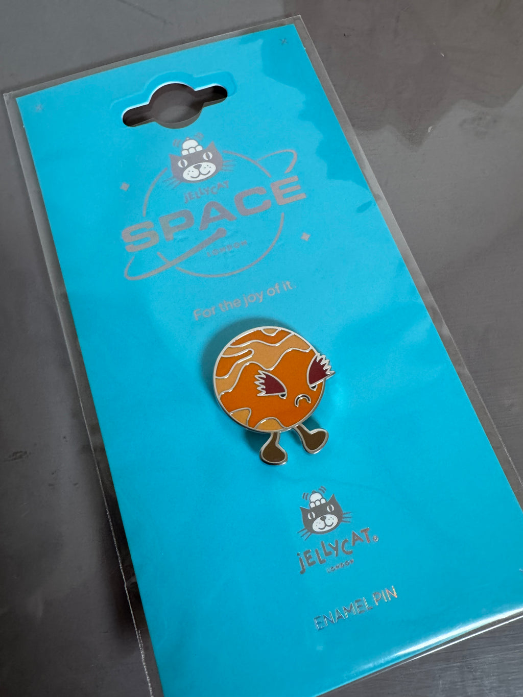 Space Korea Jellycat Planet Mars Universe Exclusive enamel pin