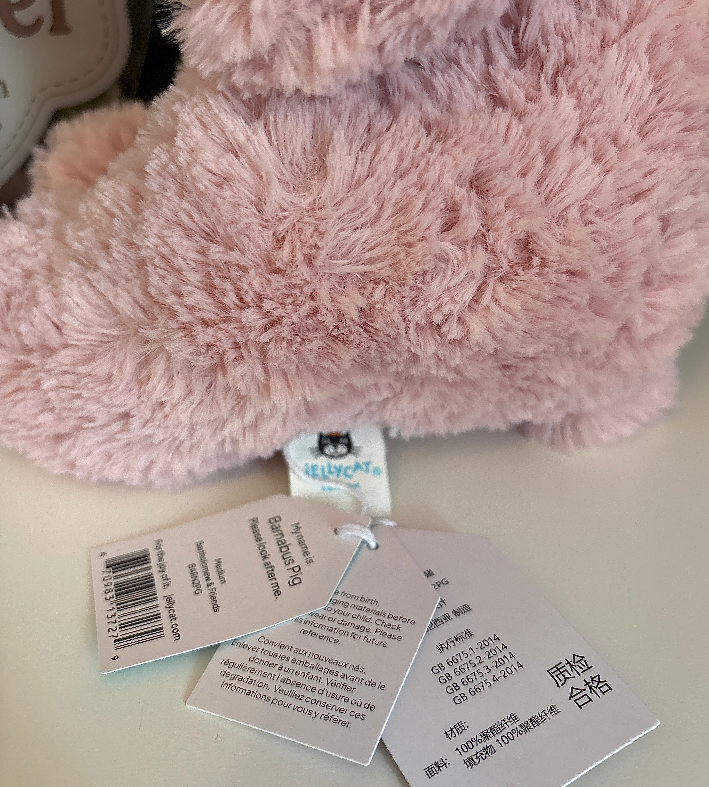 Jellycat Barnabus Pig | Medium