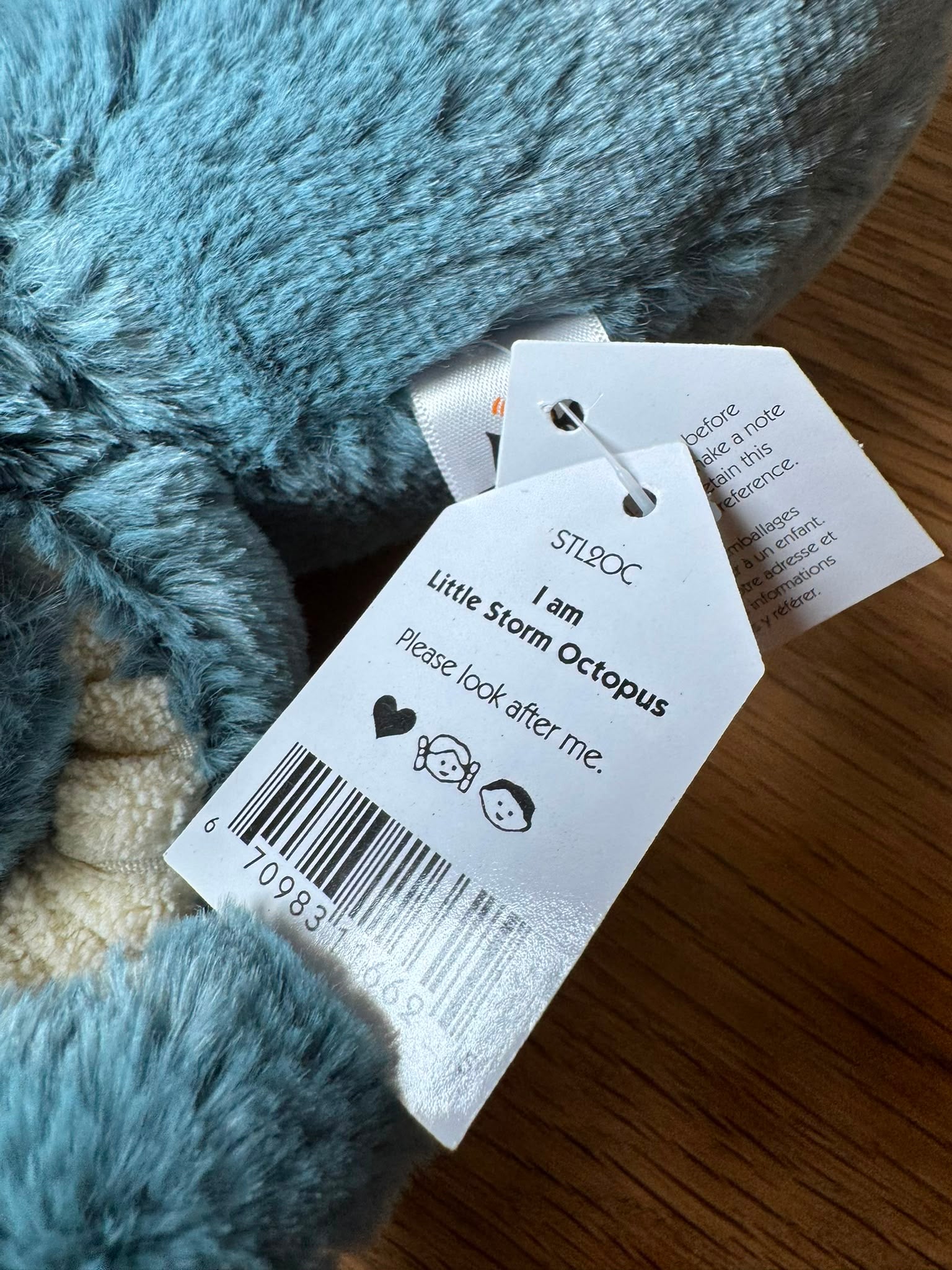 Jellycat Little Storm Octopus