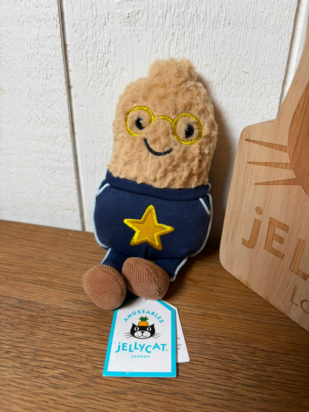 Jellycat Amuseable Peanut Star Student Outfit