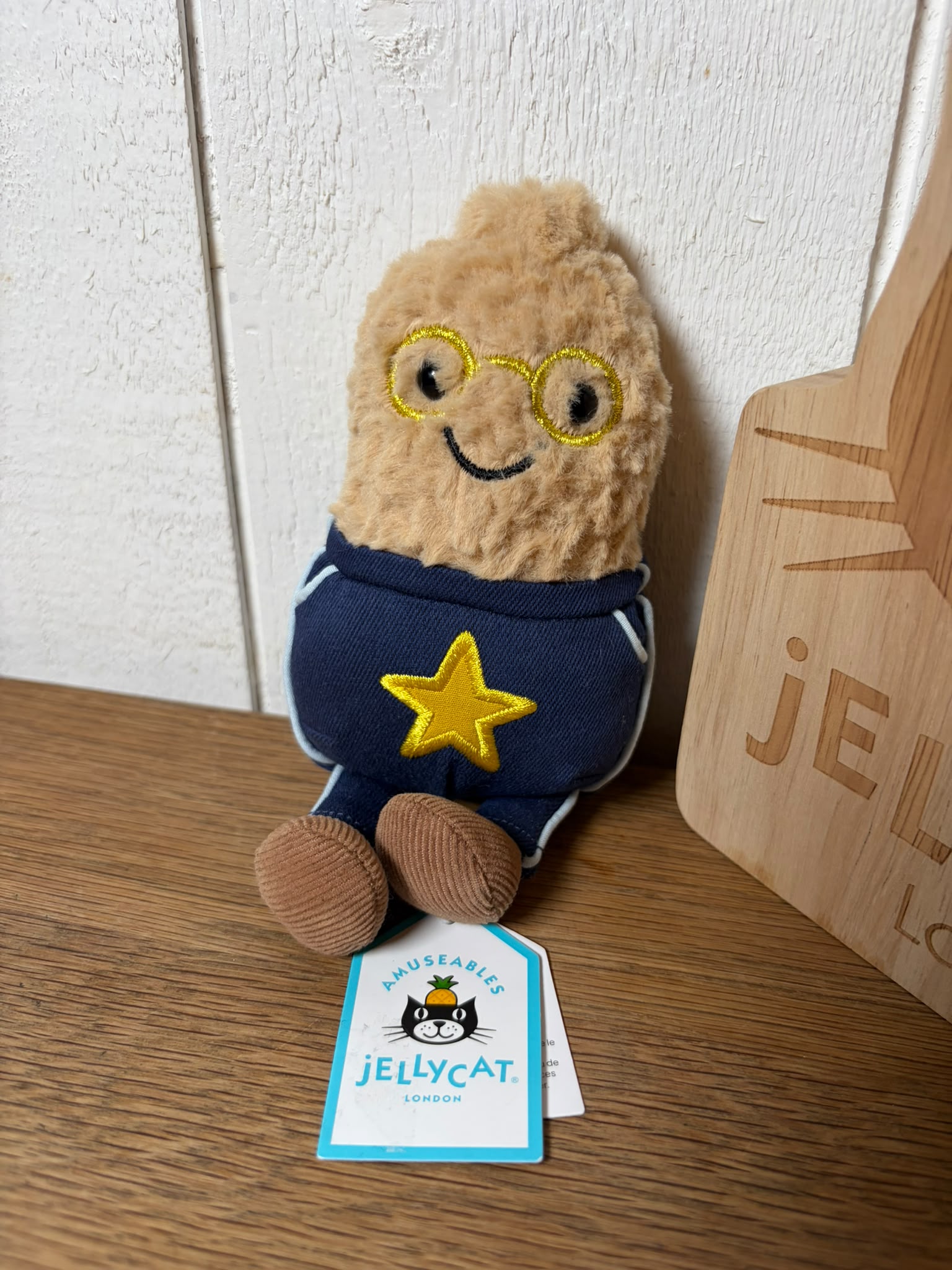 Jellycat Amuseable Peanut Star Student Outfit