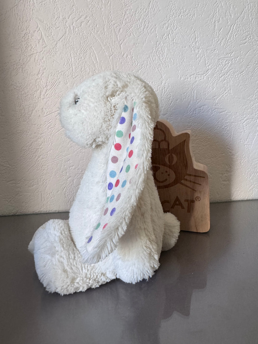 Medium Bashful Dot Bunny