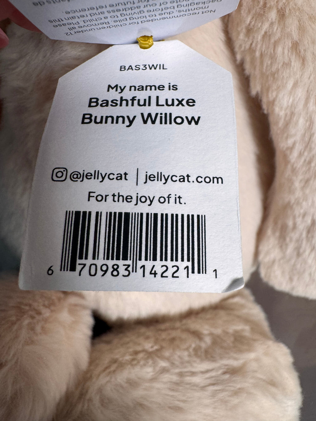 Bashful Luxe Bunny Willow