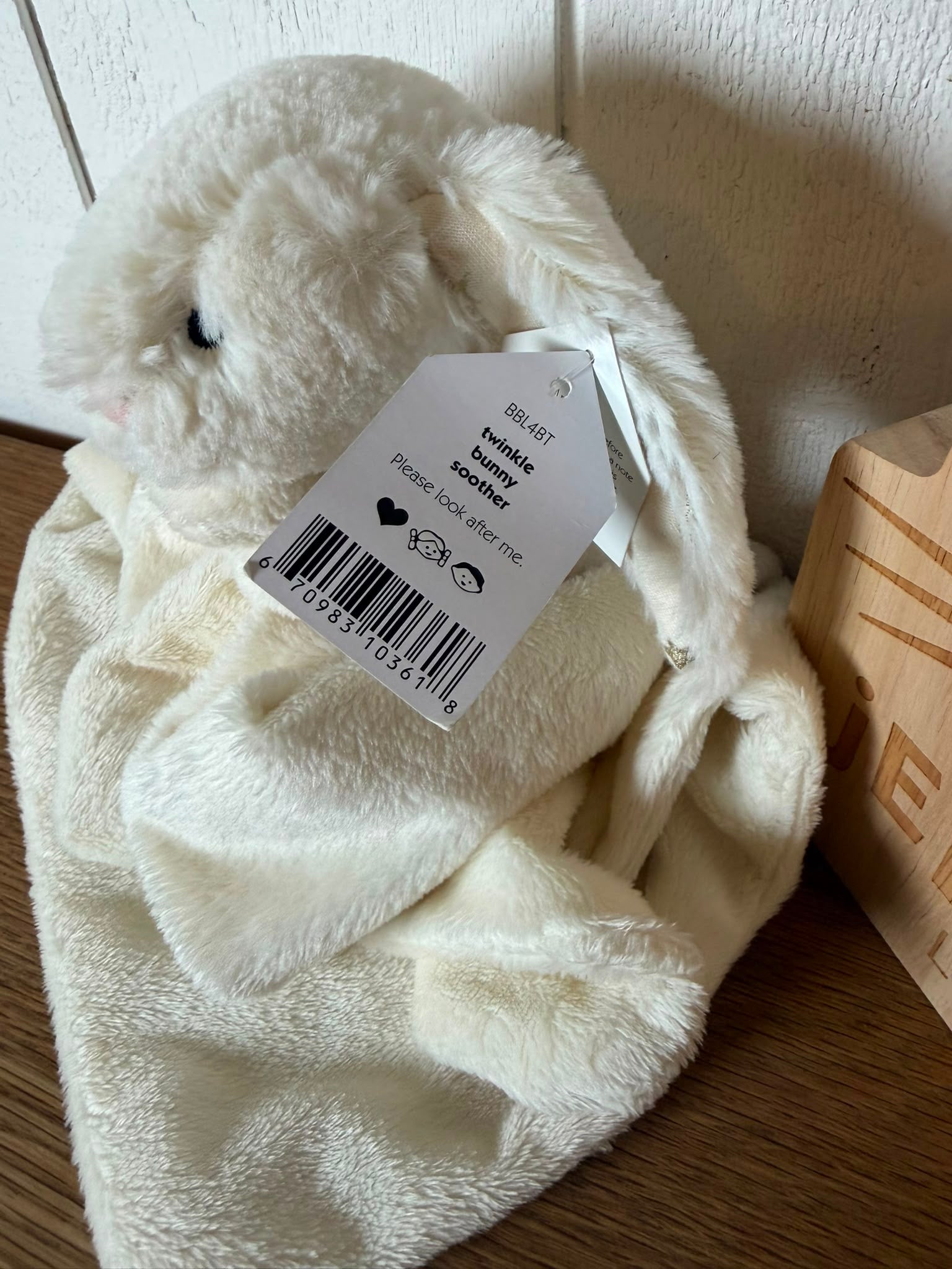 Jellycat Twinkle Bunny Soother