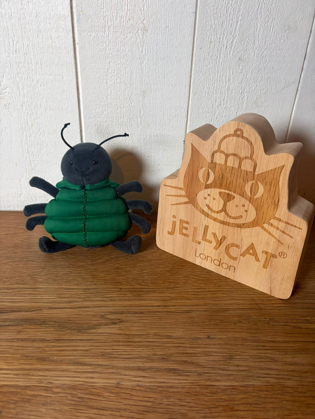 Jellycat Anoraknid Black Spider