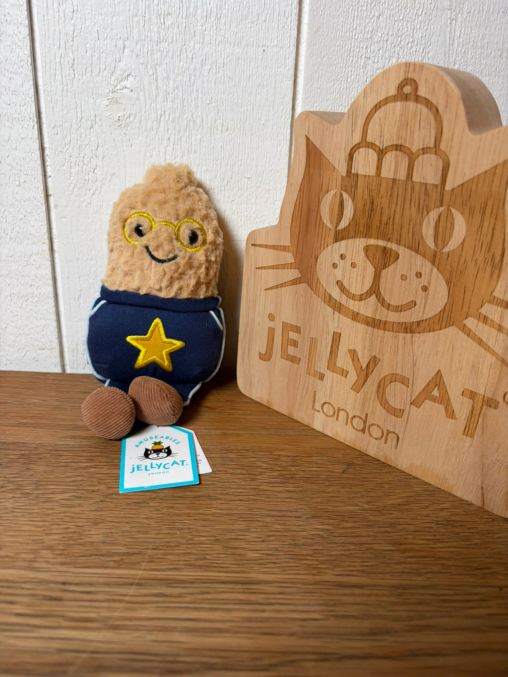 Jellycat Amuseable Peanut Star Student Outfit