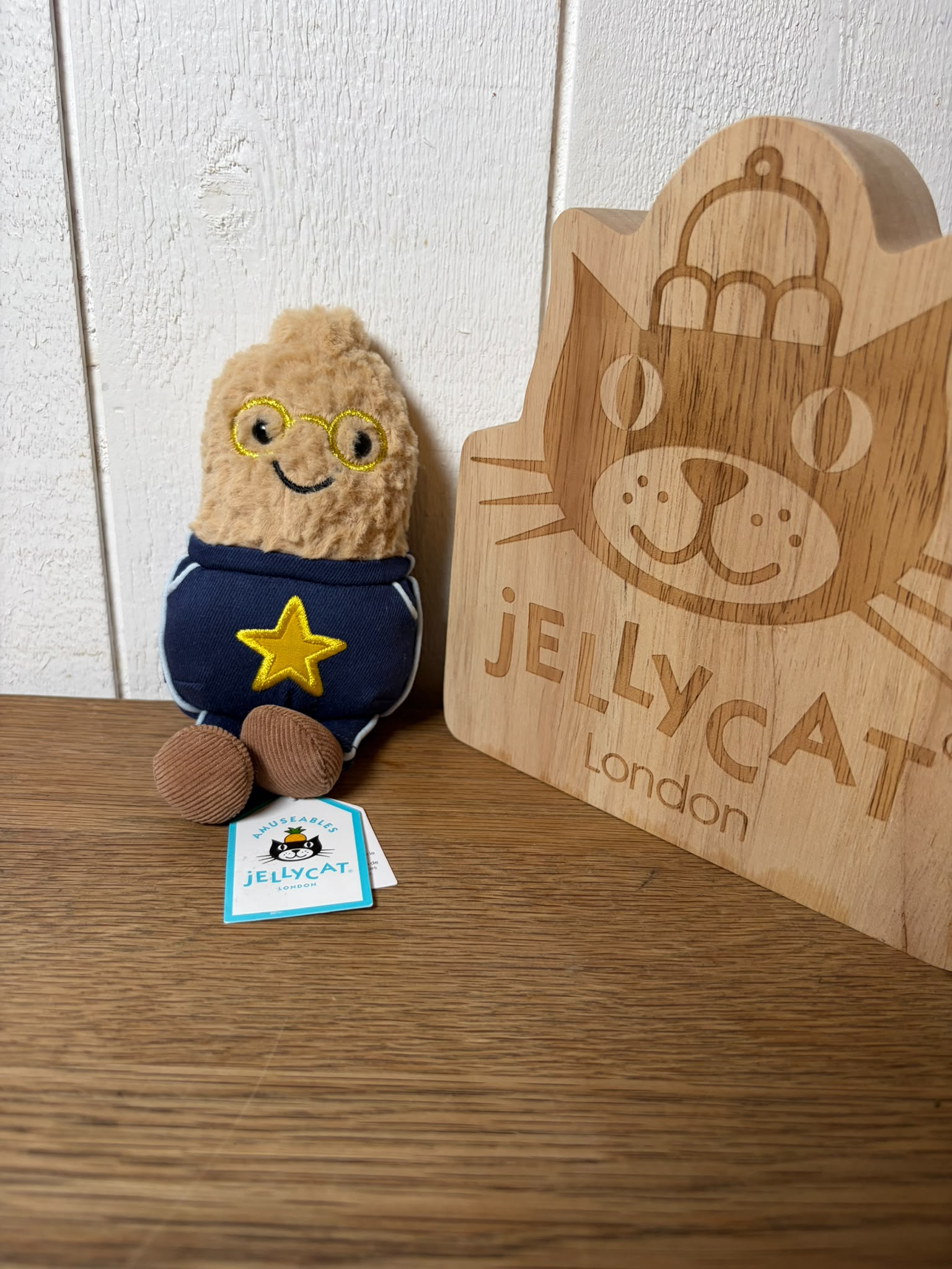 Jellycat Amuseable Peanut Star Student Outfit
