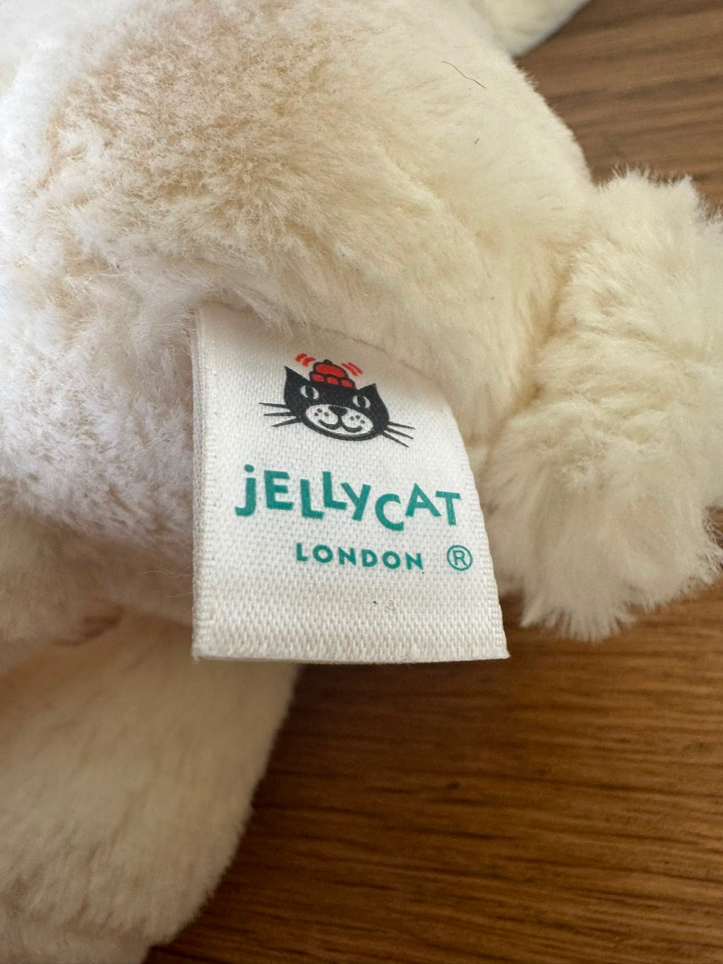 Jellycat Bunny Holding A Present